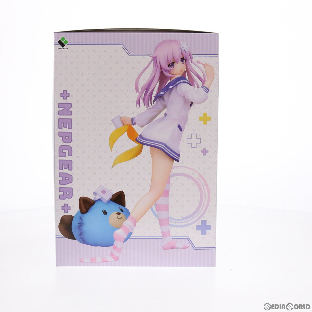 【中古即納】[FIG] ネプギア 寝起き Ver. 超次元ゲイム ネプテューヌ 1/8 完成品 フィギュア ブロッコリー(20210729)