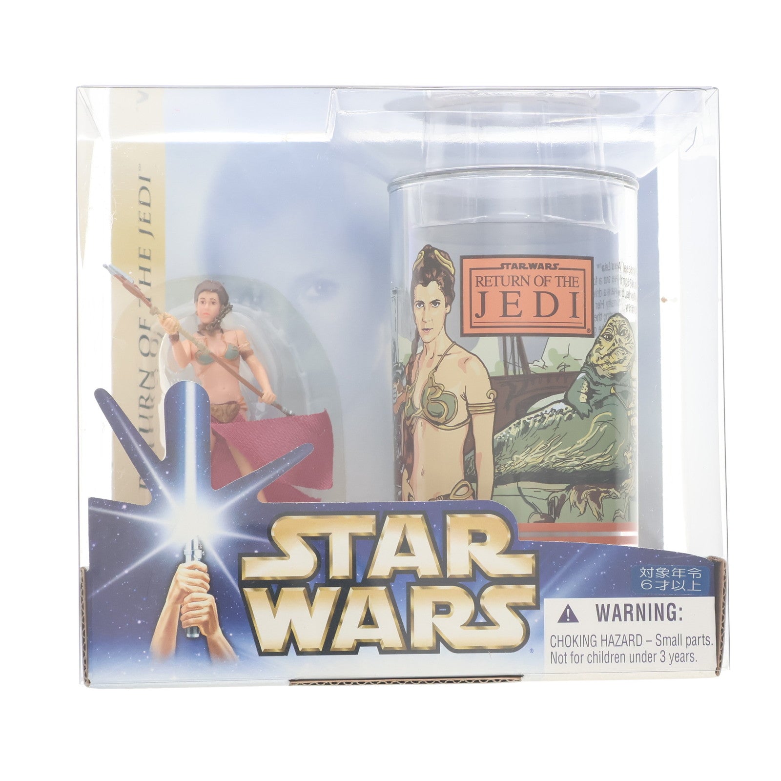 【中古即納】[FIG] プリンセス・レイア with カップ STAR WARS(スター・ウォーズ) エピソード6/ジェダイの帰還 完成品 可動フィギュア(32151) ハズブロ(19991231)