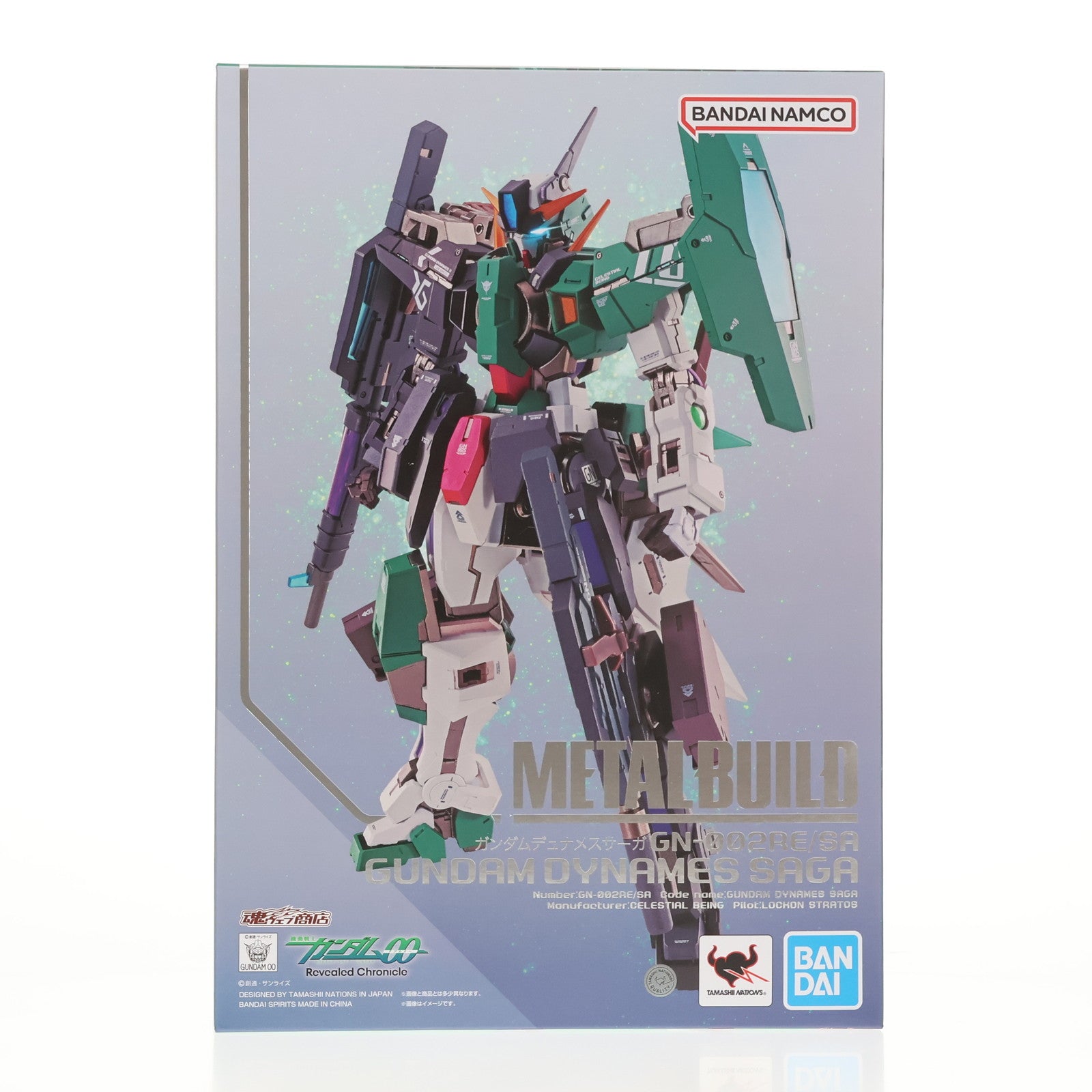 【中古即納】[FIG] METAL BUILD ガンダムデュナメスサーガ 機動戦士ガンダム00(ダブルオー) Revealed Chronicle 完成品 可動フィギュア バンダイ(2024/09/31)