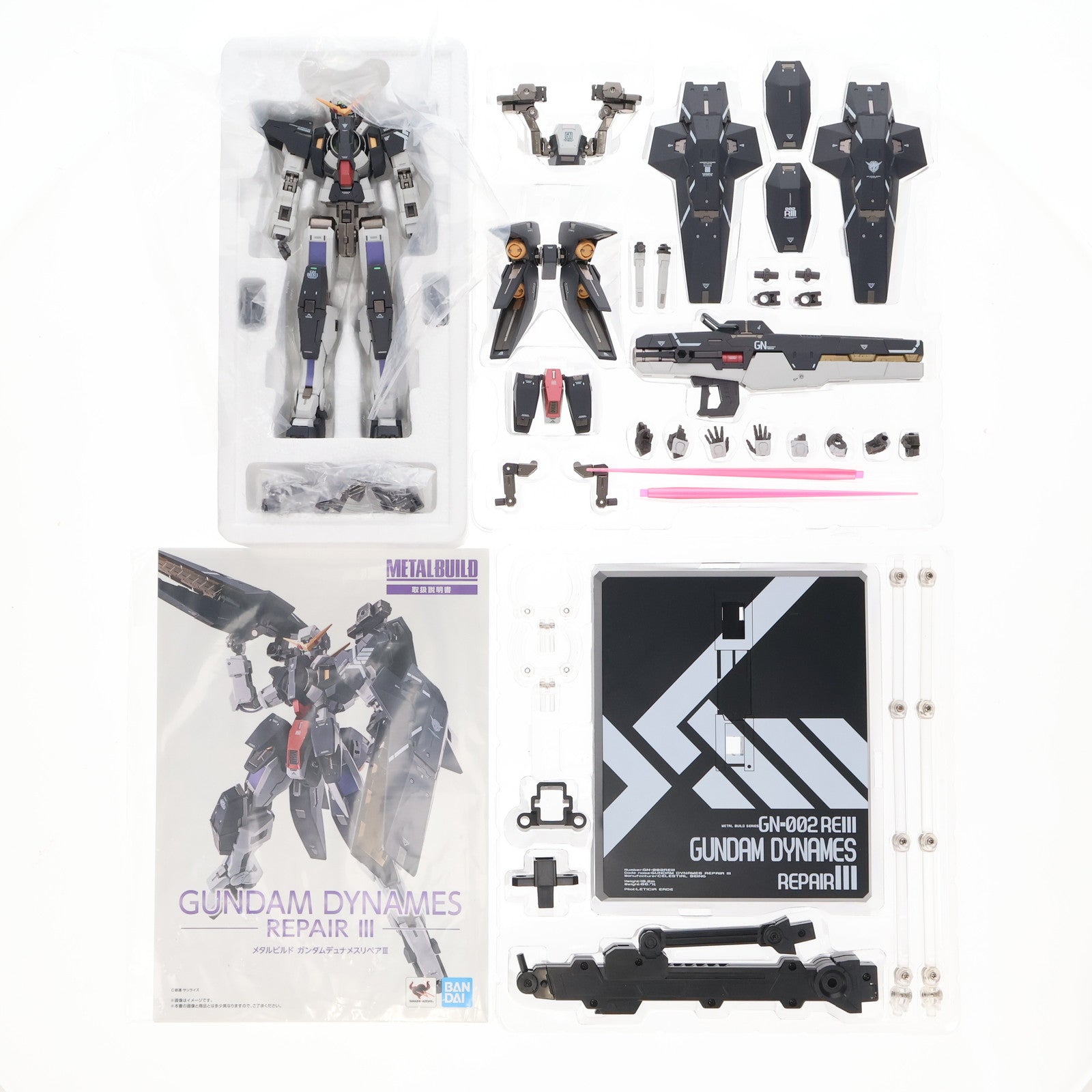 【中古即納】[FIG] METAL BUILD ガンダムデュナメスリペアIII ガンダム00 Festival 10 Re:vision(ダブルオーフェスティバル10リビジョン) 完成品 可動フィギュア バンダイスピリッツ(20210722)