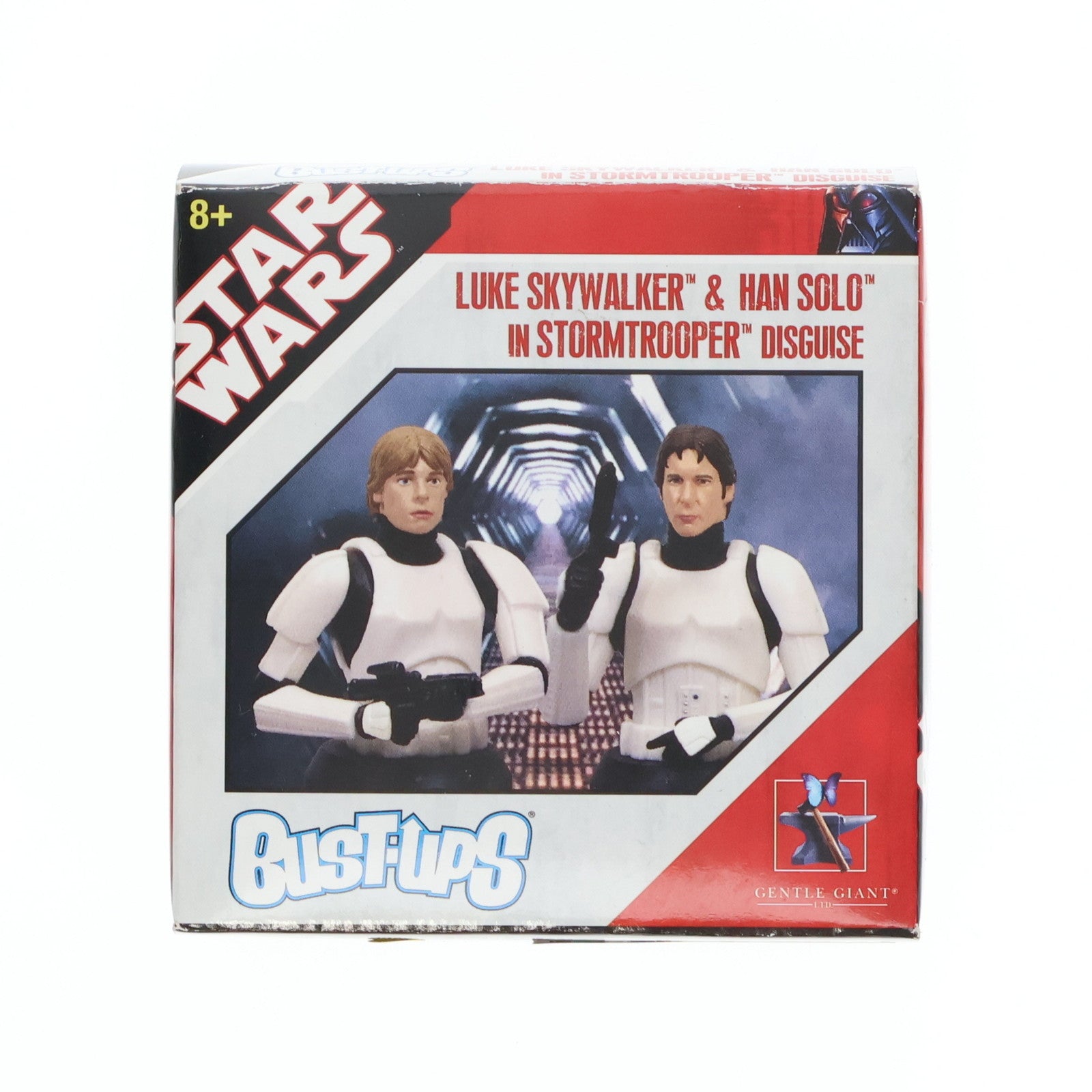 【中古即納】[FIG] バストアップス ルーク・スカイウォーカー&ハン・ソロ イン ストームトルーパー セット STAR WARS(スター・ウォーズ) 完成品 フィギュア ジェントル・ジャイアント(19991231)