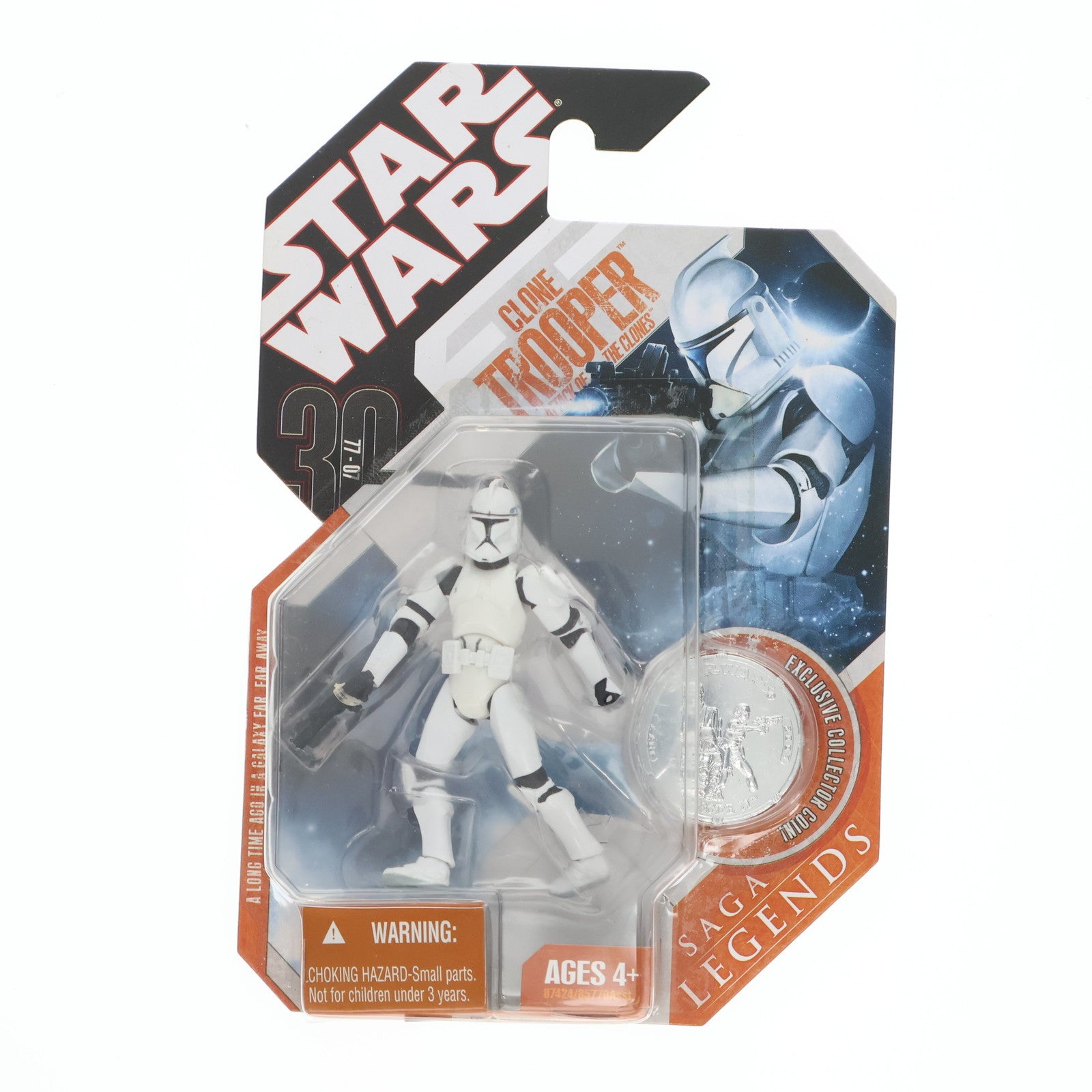 【中古即納】[FIG] STAR WARS 30th Anniversary CLONE TROOPER(クローン・トルーパー) STAR WARS(スター・ウォーズ) エピソード2/クローンの攻撃 完成品 可動フィギュア ハズブロ(20070101)
