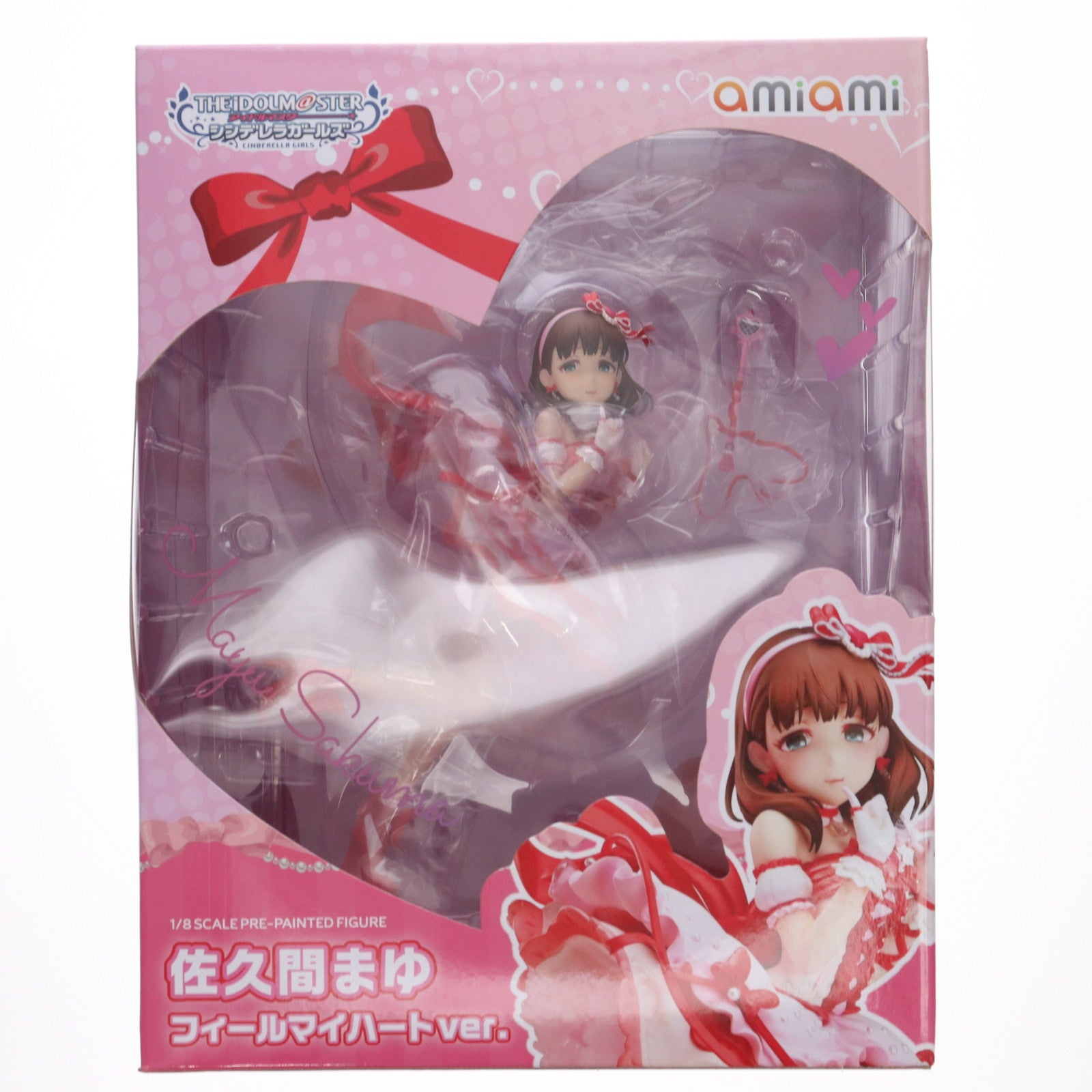 【中古即納】[FIG] 佐久間まゆ(さくままゆ) フィールマイハートver. アイドルマスター シンデレラガールズ 1/8 完成品 フィギュア あみあみ(20181027)