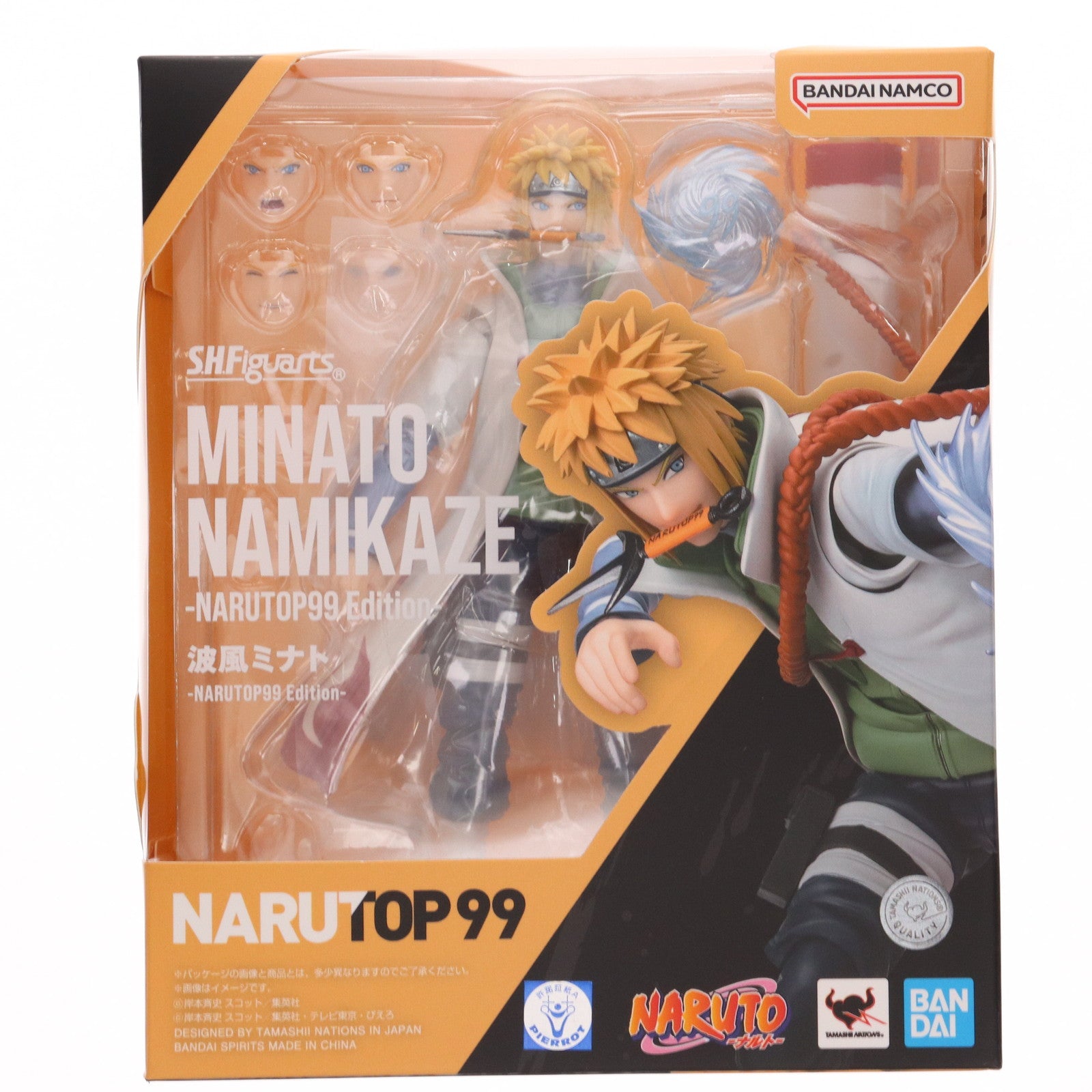 【中古即納】[FIG] S.H.Figuarts(フィギュアーツ) 波風ミナト(なみかぜみなと) -NARUTOP99 Edition- NARUTO-ナルト- 疾風伝 完成品 可動フィギュア バンダイスピリッツ(20240731)