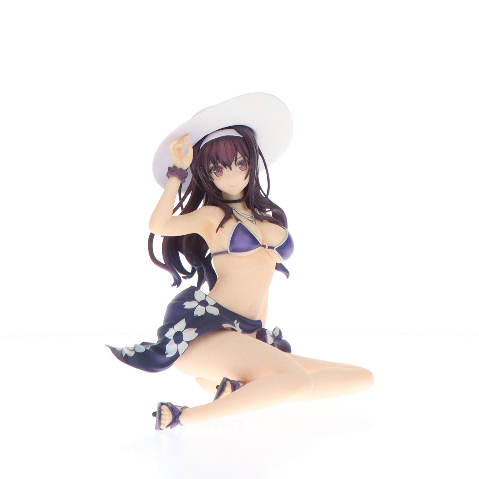 【中古即納】[FIG] ポストカード無し 霞ヶ丘詩羽(かすみがおかうたは) 水着Ver. 冴えない彼女の育てかた♭ 1/7 完成品 フィギュア グッドスマイルカンパニー(20180720)