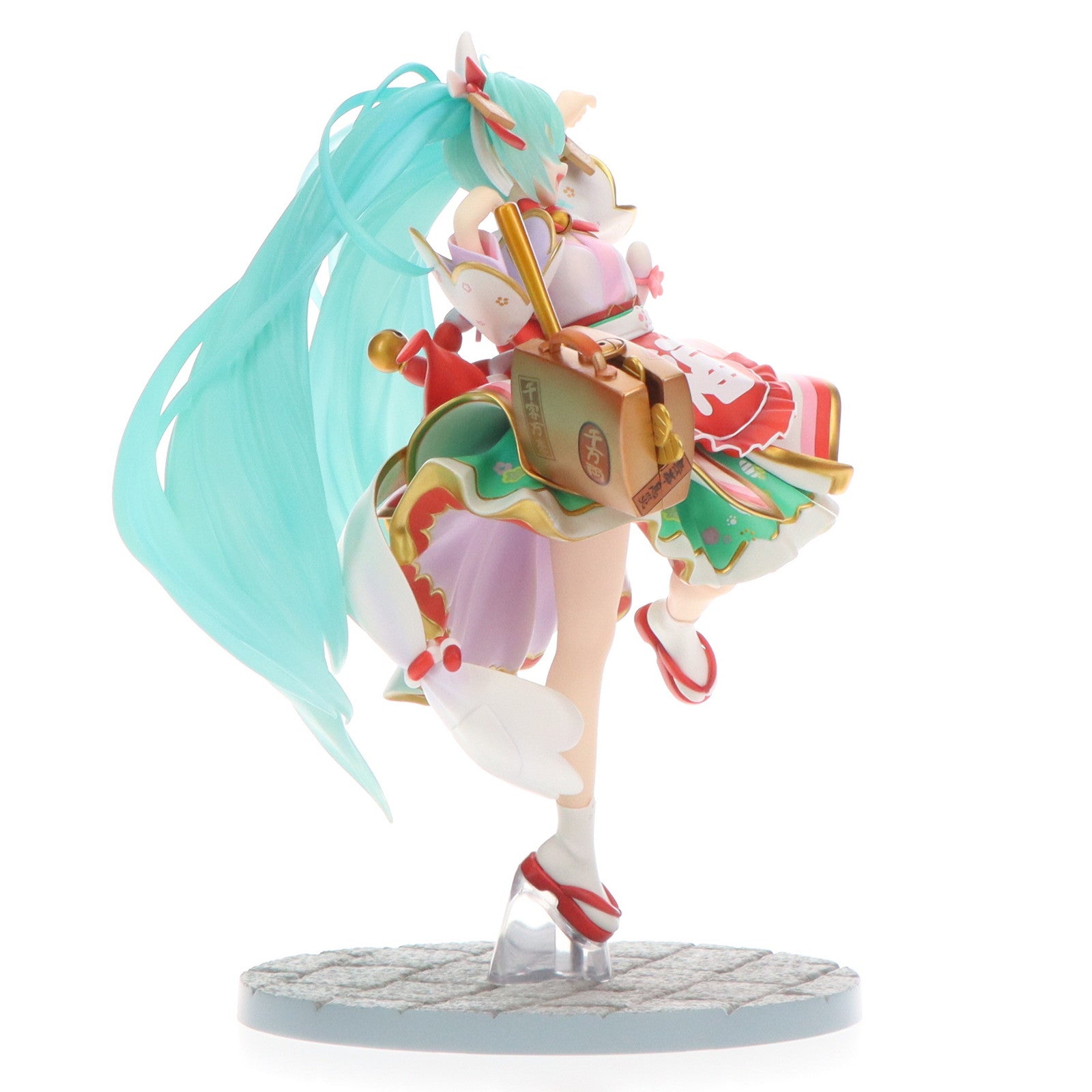 【中古即納】[FIG] 初音ミク 招きミクver. キャラクター・ボーカル・シリーズ01 初音ミク 1/7 完成品 フィギュア KADOKAWA(カドカワ)/グッドスマイルカンパニー(20240331)