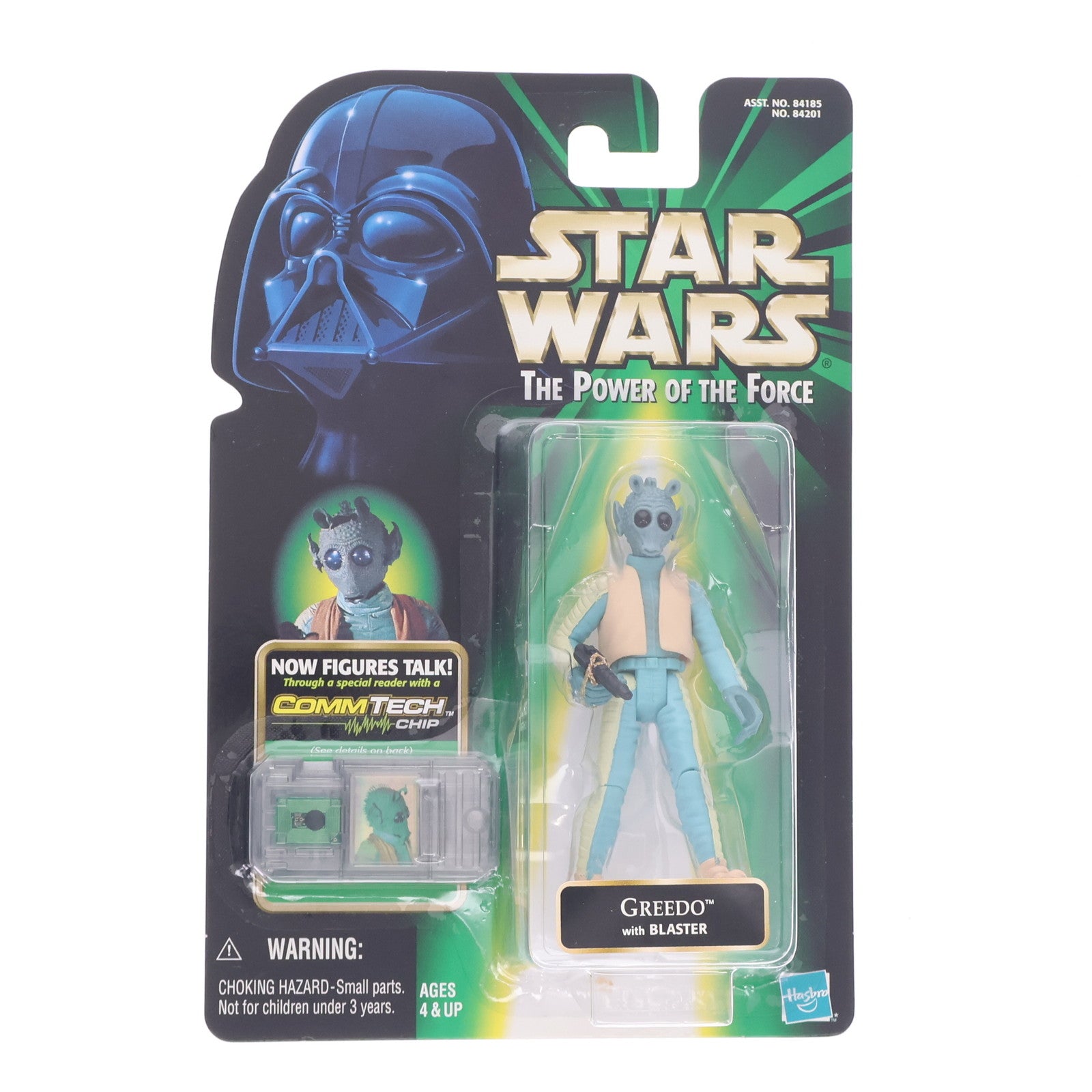 【中古即納】[FIG] スター・ウォーズ コムテック ベーシックフィギュア グリード カンティーナバージョン STAR WARS パワー・オブ・ザ・フォース 完成品 可動フィギュア トミー(19991231)