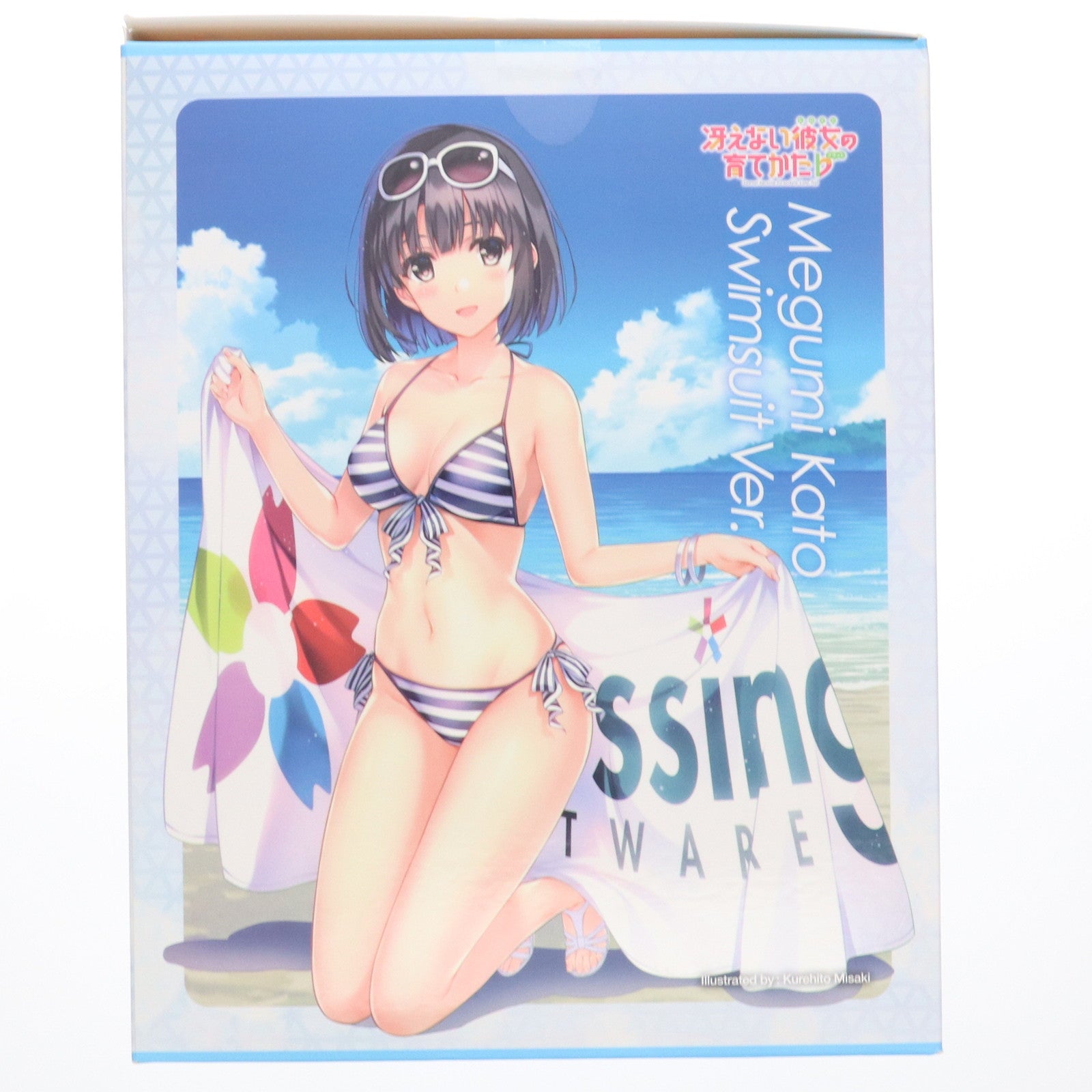 【中古即納】[FIG] ポストカード付属 加藤恵(かとうめぐみ) 水着Ver. 冴えない彼女の育てかた♭ 1/7 完成品 フィギュア グッドスマイルカンパニー(20180922)