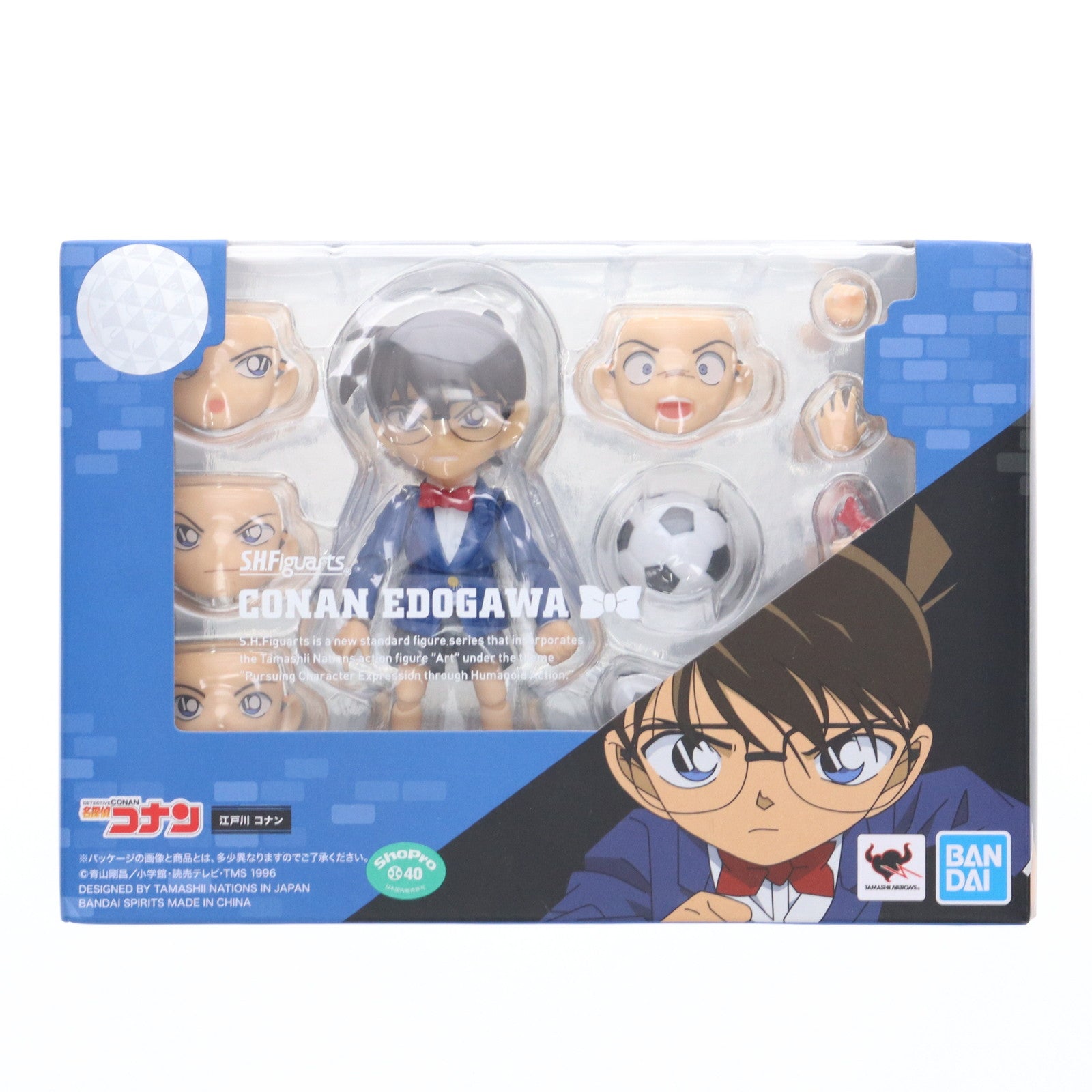 【中古即納】[FIG] S.H.Figuarts(フィギュアーツ) 江戸川コナン 名探偵コナン 完成品 可動フィギュア バンダイスピリッツ(20190525)