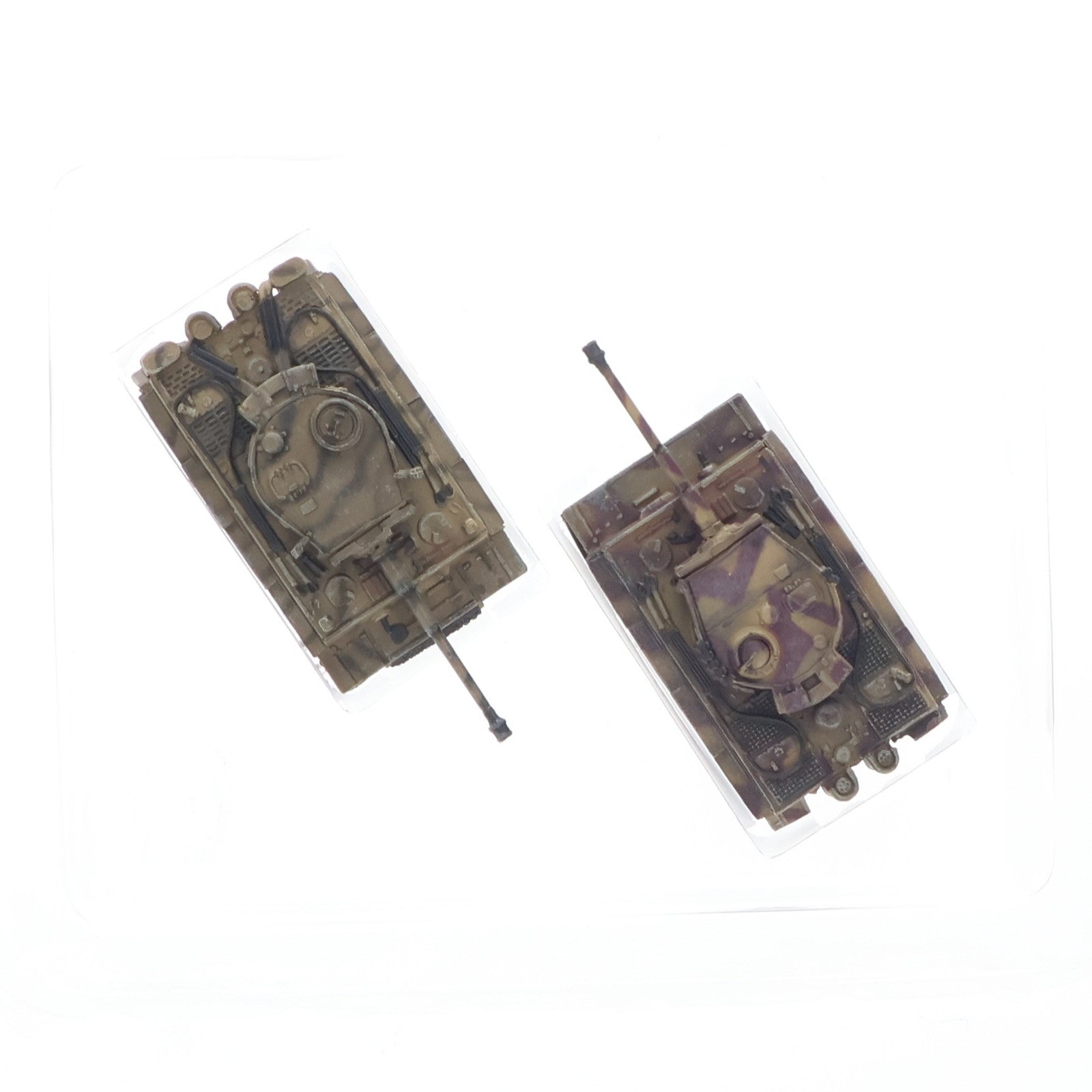 【中古即納】[MDL] マイクロアーマー 1/144 TIGER I 2バージョンSP彩色 特別限定品(2種セット) 完成品 ミニカー Joshinキッズランド限定 童友社(20230630)
