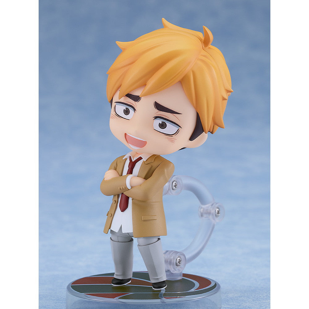 【中古即納】[FIG] ねんどろいど 2626 宮侑(みやあつむ) 制服Ver. ハイキュー!! 完成品 可動フィギュア オランジュ・ルージュ(20250425)