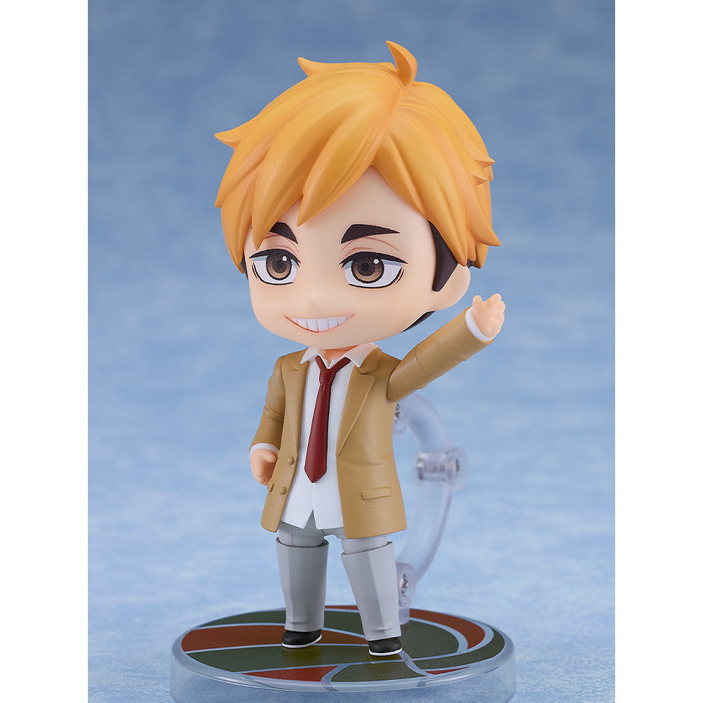 【中古即納】[FIG] ねんどろいど 2626 宮侑(みやあつむ) 制服Ver. ハイキュー!! 完成品 可動フィギュア オランジュ・ルージュ(20250425)