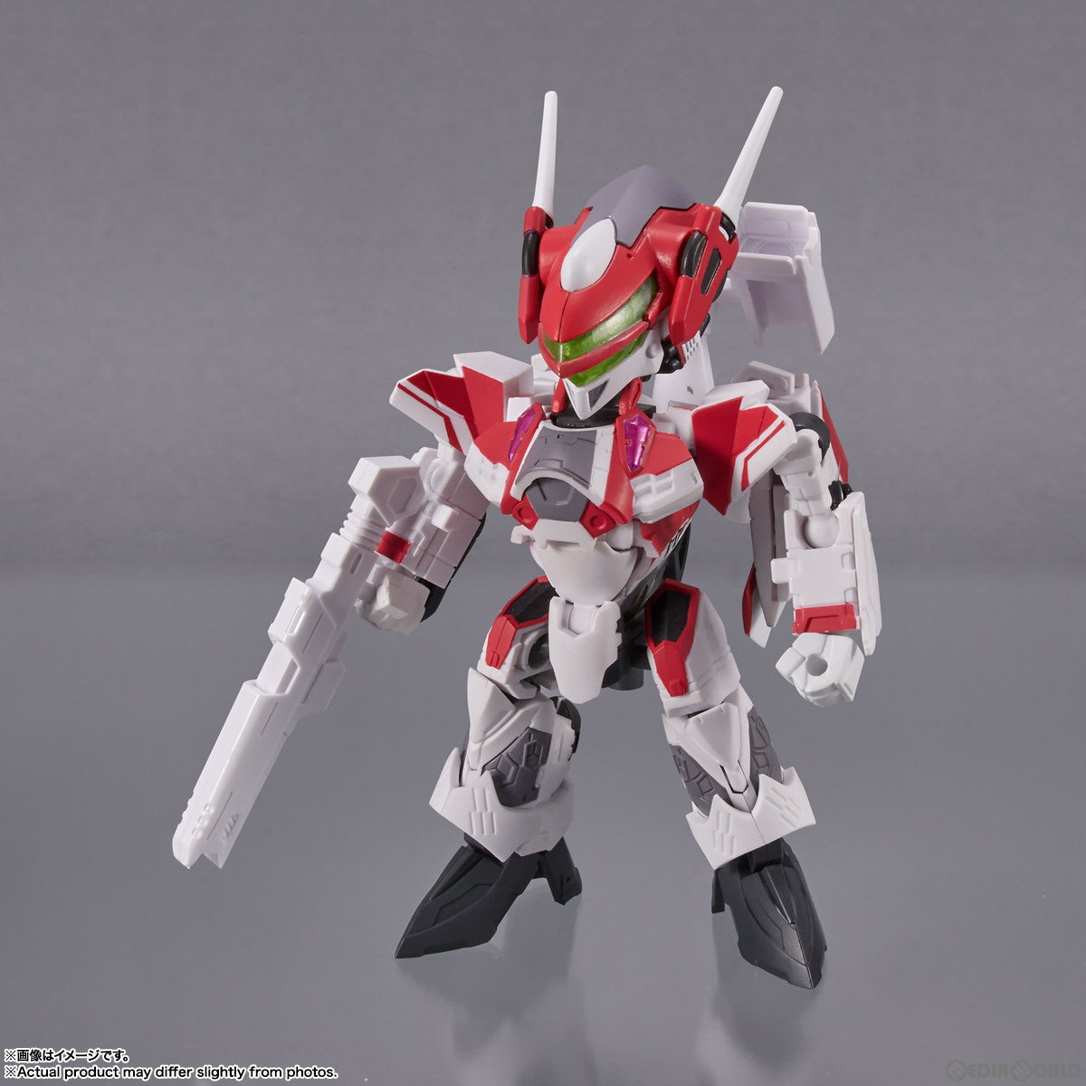【中古即納】[FIG] TINY SESSION(タイニーセッション) VF-31C ジークフリード(ミラージュ・ファリーナ・ジーナス機) with マキナ・中島 マクロスΔ(デルタ) 完成品 可動フィギュア バンダイスピリッツ(20230624)