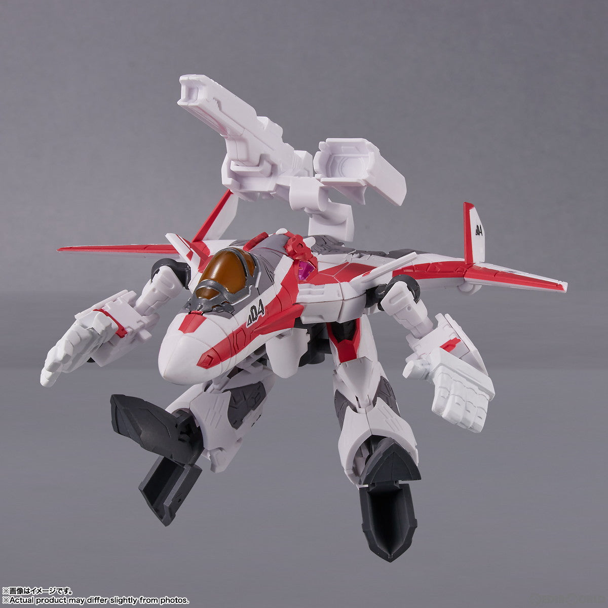【中古即納】[FIG] TINY SESSION(タイニーセッション) VF-31C ジークフリード(ミラージュ・ファリーナ・ジーナス機) with マキナ・中島 マクロスΔ(デルタ) 完成品 可動フィギュア バンダイスピリッツ(20230624)