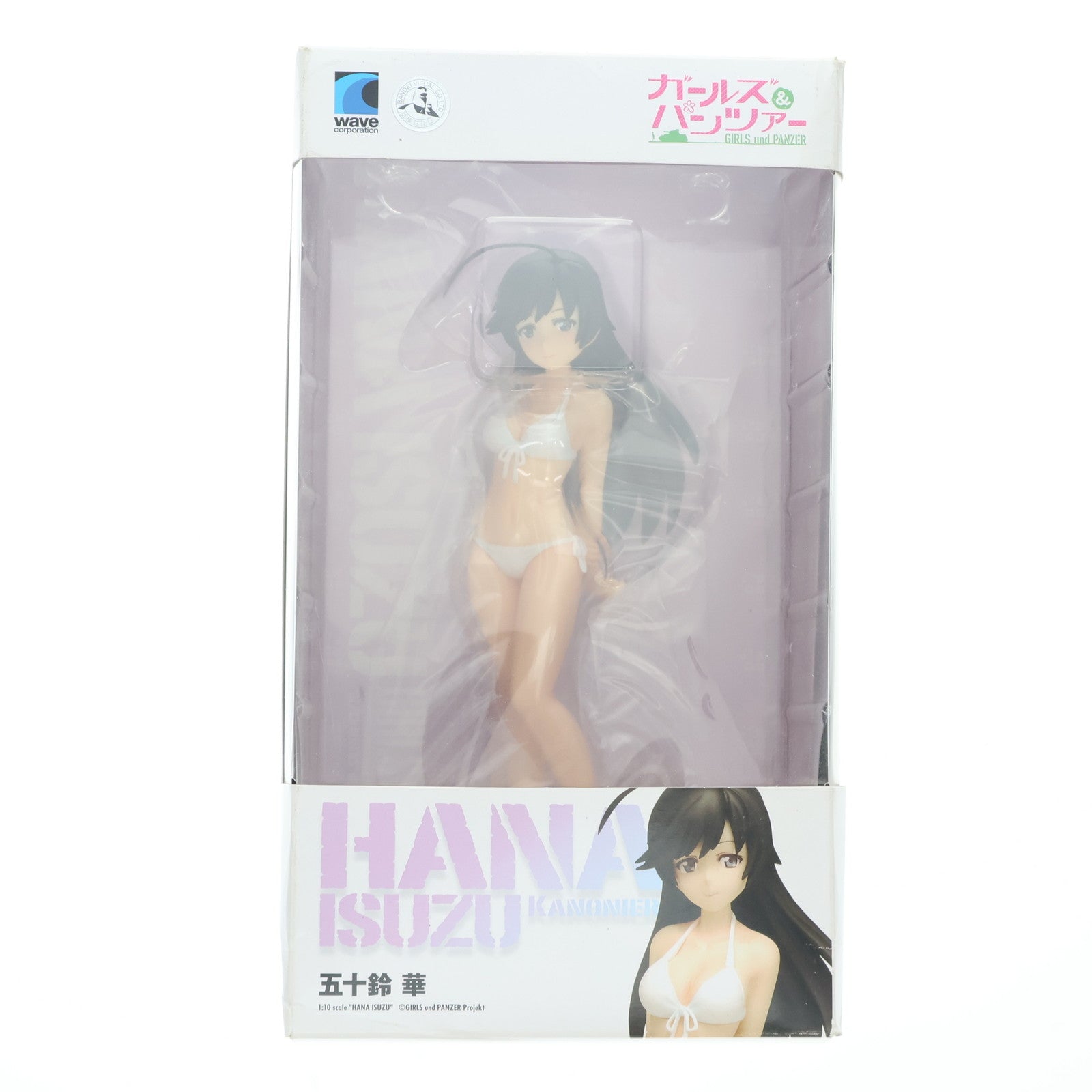 【中古即納】[FIG] BEACH QUEENS(ビーチクイーンズ) 五十鈴華(いすずはな) ガールズ&パンツァー 1/10 完成品 フィギュア ウェーブ(WAVE)(20140919)
