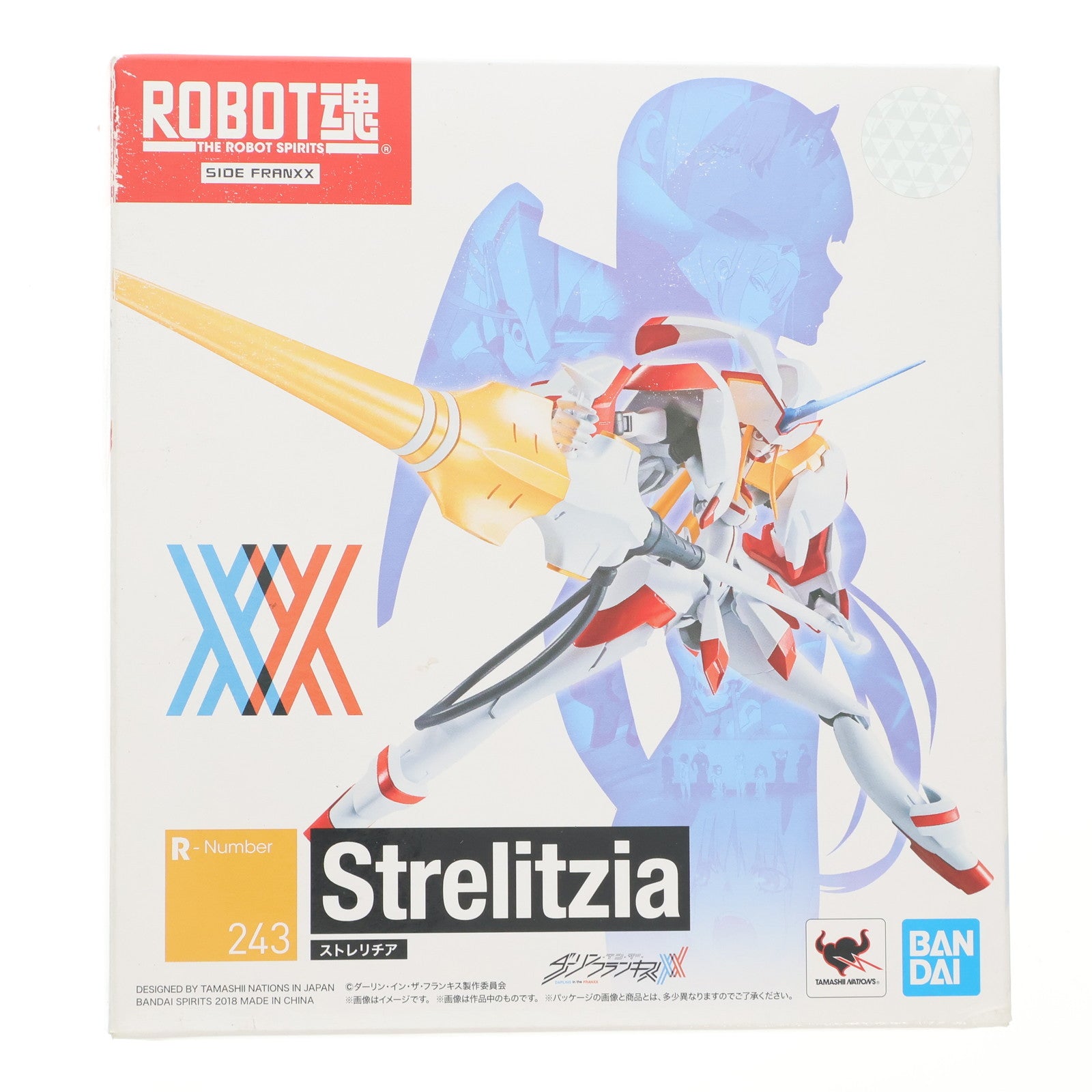 【中古即納】[FIG] ROBOT魂(SIDE FRANXX) ストレリチア ダーリン・イン・ザ・フランキス 完成品 可動フィギュア バンダイスピリッツ(20181027)