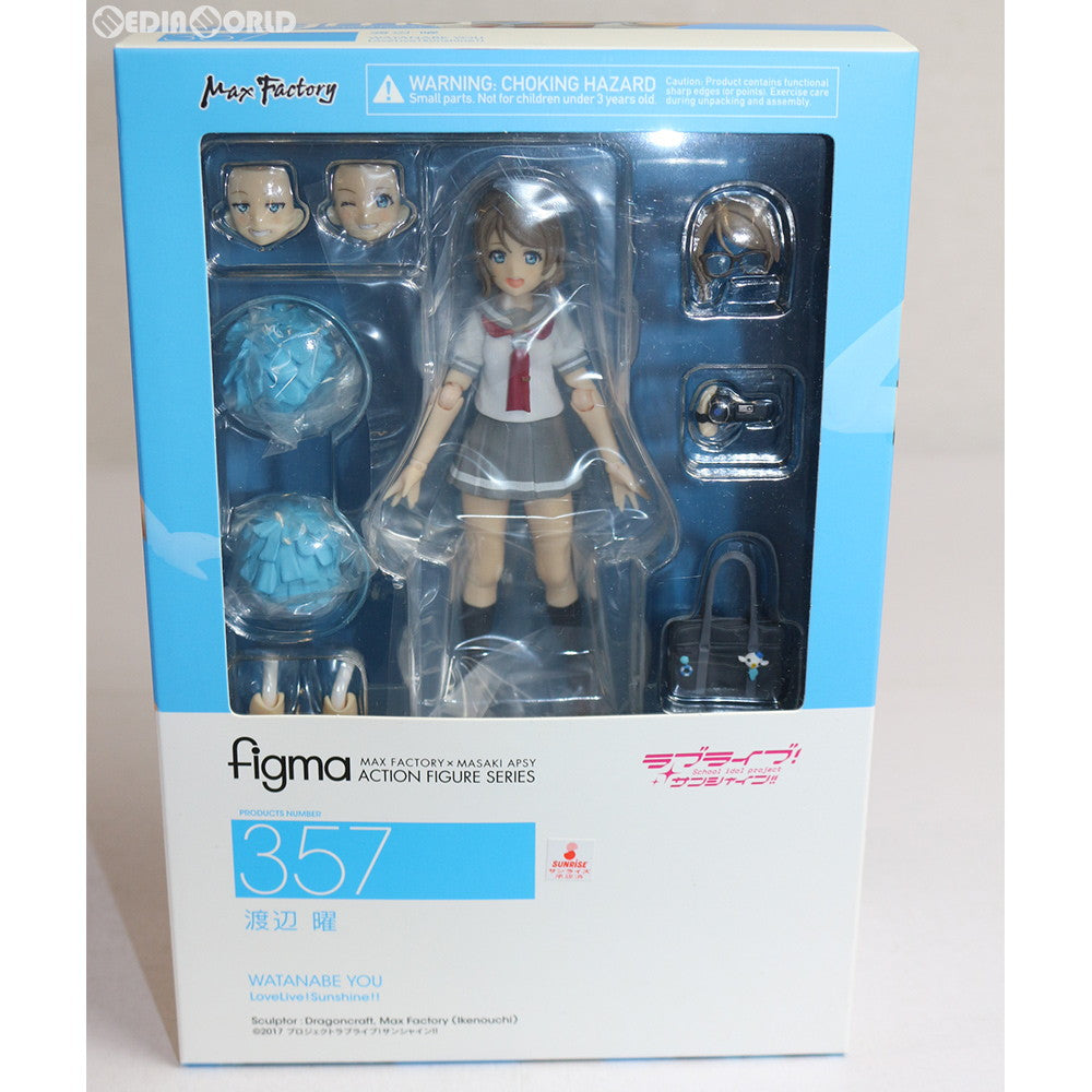 【中古即納】[FIG] figma(フィグマ) 357 渡辺曜(わたなべよう) ラブライブ!サンシャイン!! 完成品 可動フィギュア マックスファクトリー(20171227)