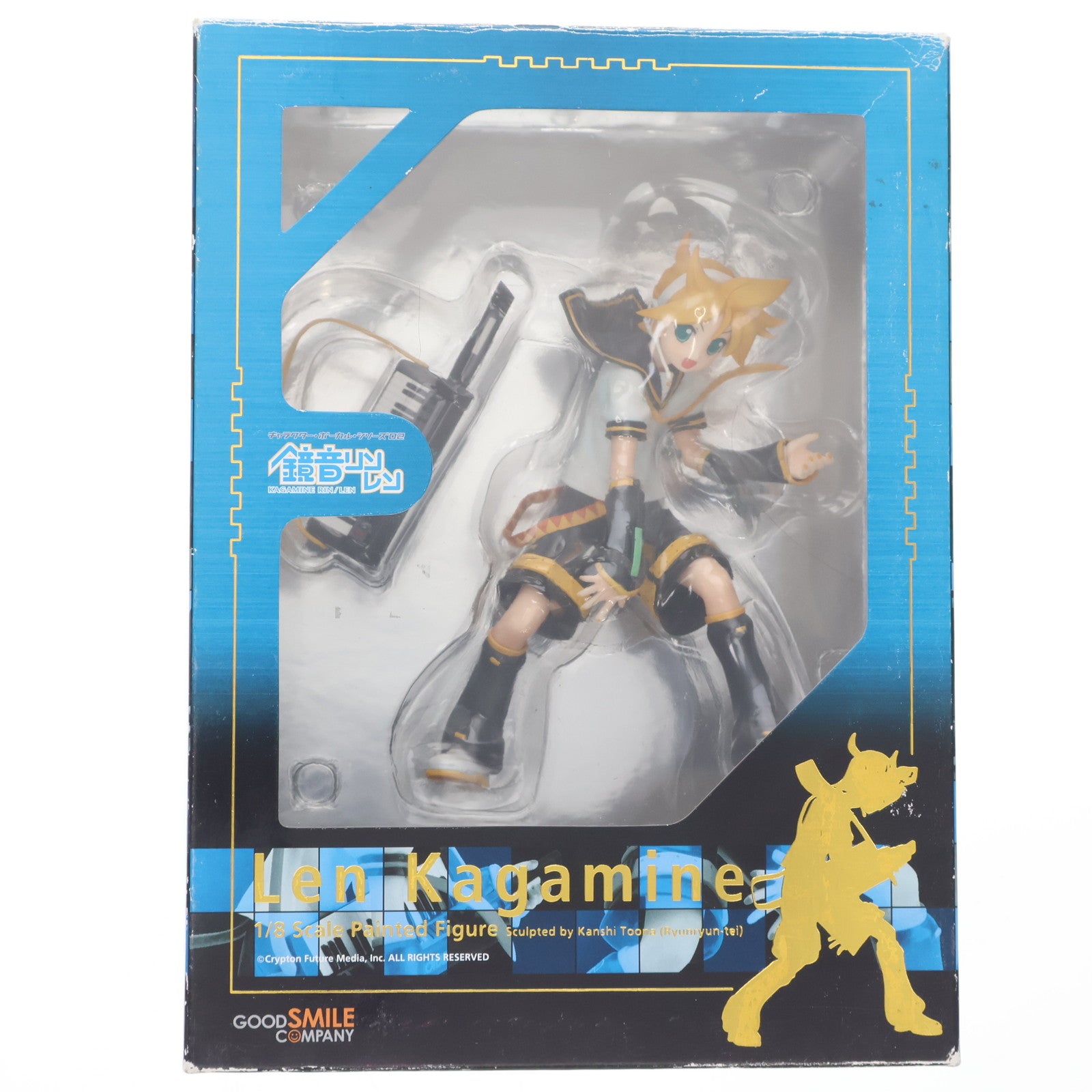 【中古即納】[FIG] 鏡音レン(かがみねれん) キャラクターボーカルシリーズ02 鏡音リン・レン 1/8 完成品 フィギュア グッドスマイルカンパニー(20130713)