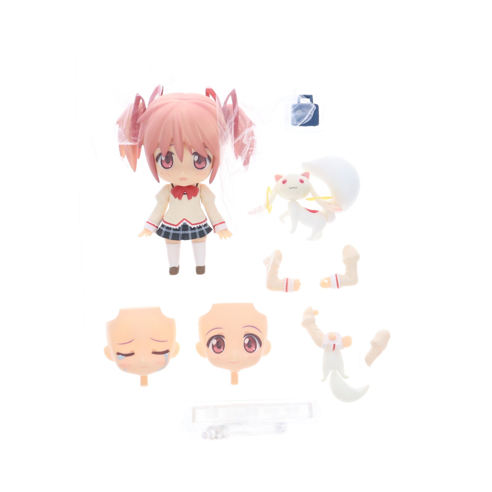 【中古即納】[FIG] ねんどろいど 175 鹿目まどか(かなめまどか) 制服Ver. 魔法少女まどか☆マギカ 完成品 可動フィギュア ワンフェス2011夏&GOODSMILE ONLINE限定 グッドスマイルカンパニー(20110724)