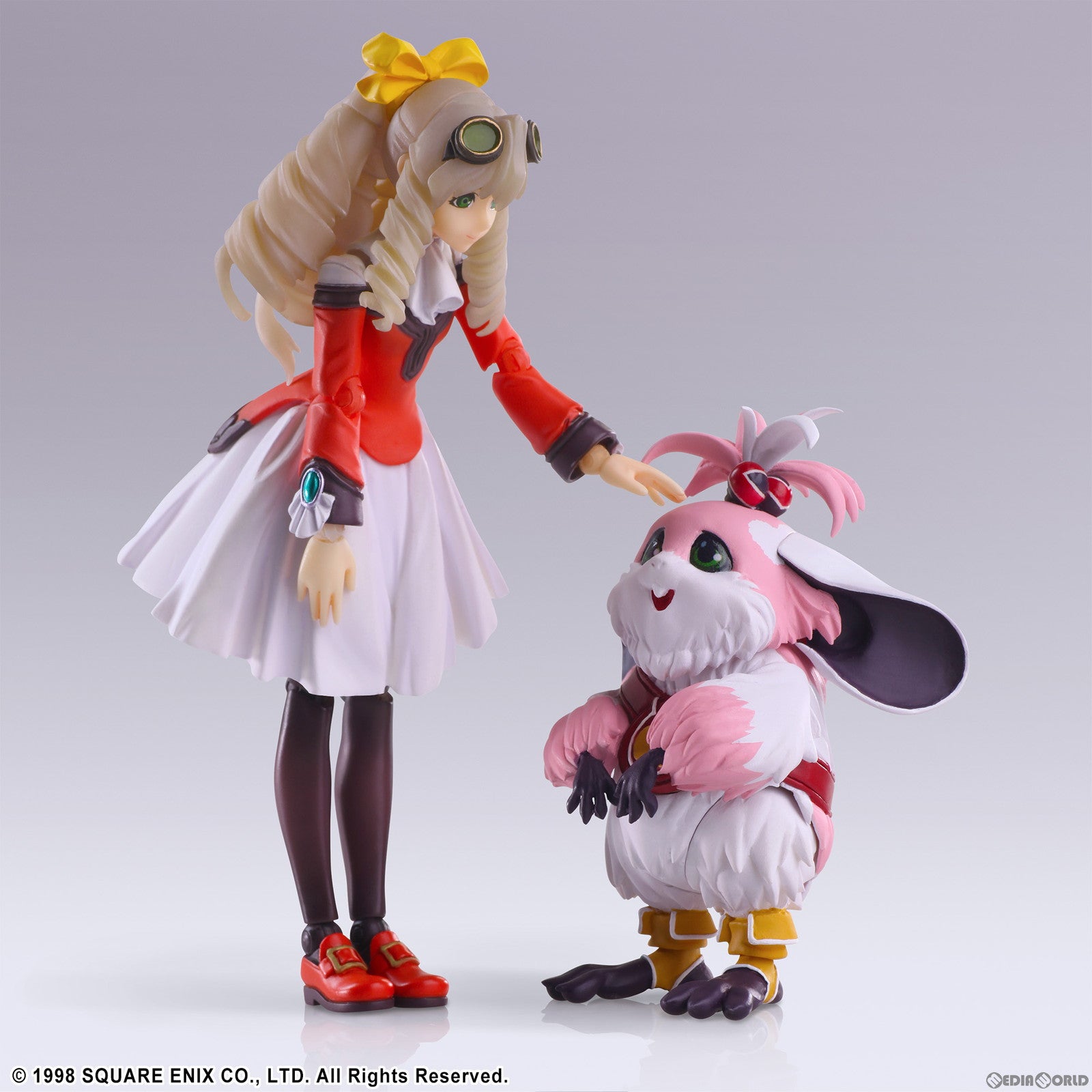 【中古即納】[FIG] BRING ARTS(ブリングアーツ) マリア・バルタザール&チュチュ Xenogears(ゼノギアス) 完成品 可動フィギュア スクウェア・エニックス(20231208)