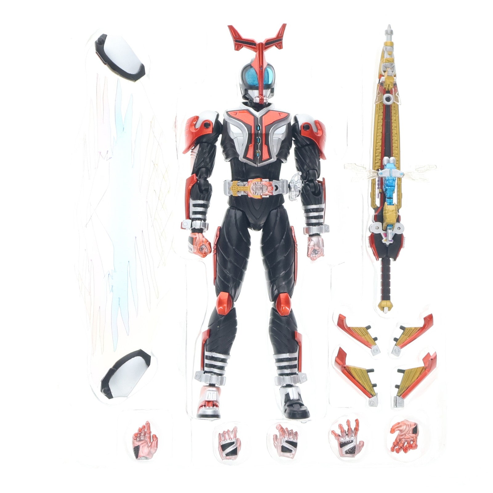 【中古即納】[FIG] S.H.Figuarts(フィギュアーツ) 仮面ライダーカブトハイパーフォーム 完成品 可動フィギュア バンダイ(20101211)
