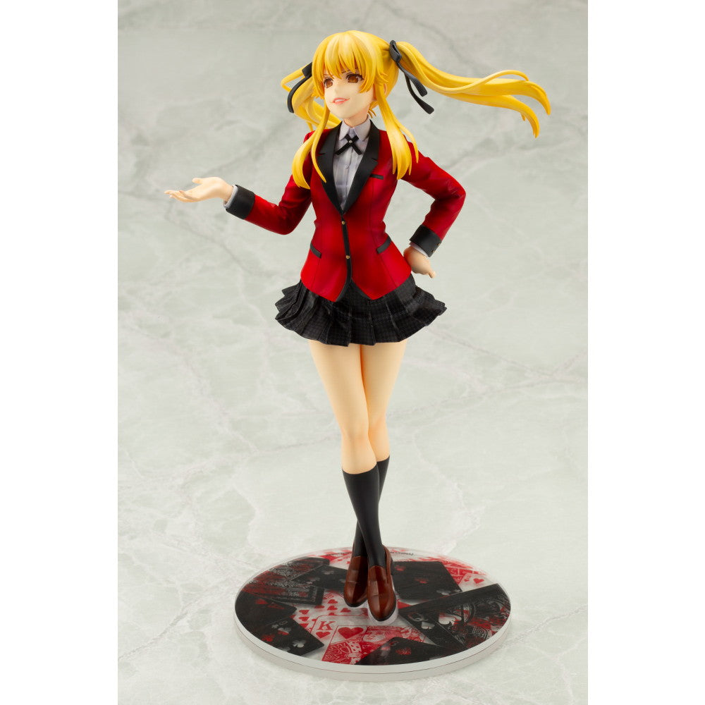 【中古即納】[FIG] (再販) ARTFX J 早乙女芽亜里(さおとめめあり) 賭ケグルイ×× 1/8 完成品 フィギュア(PV291) コトブキヤ(20250630)