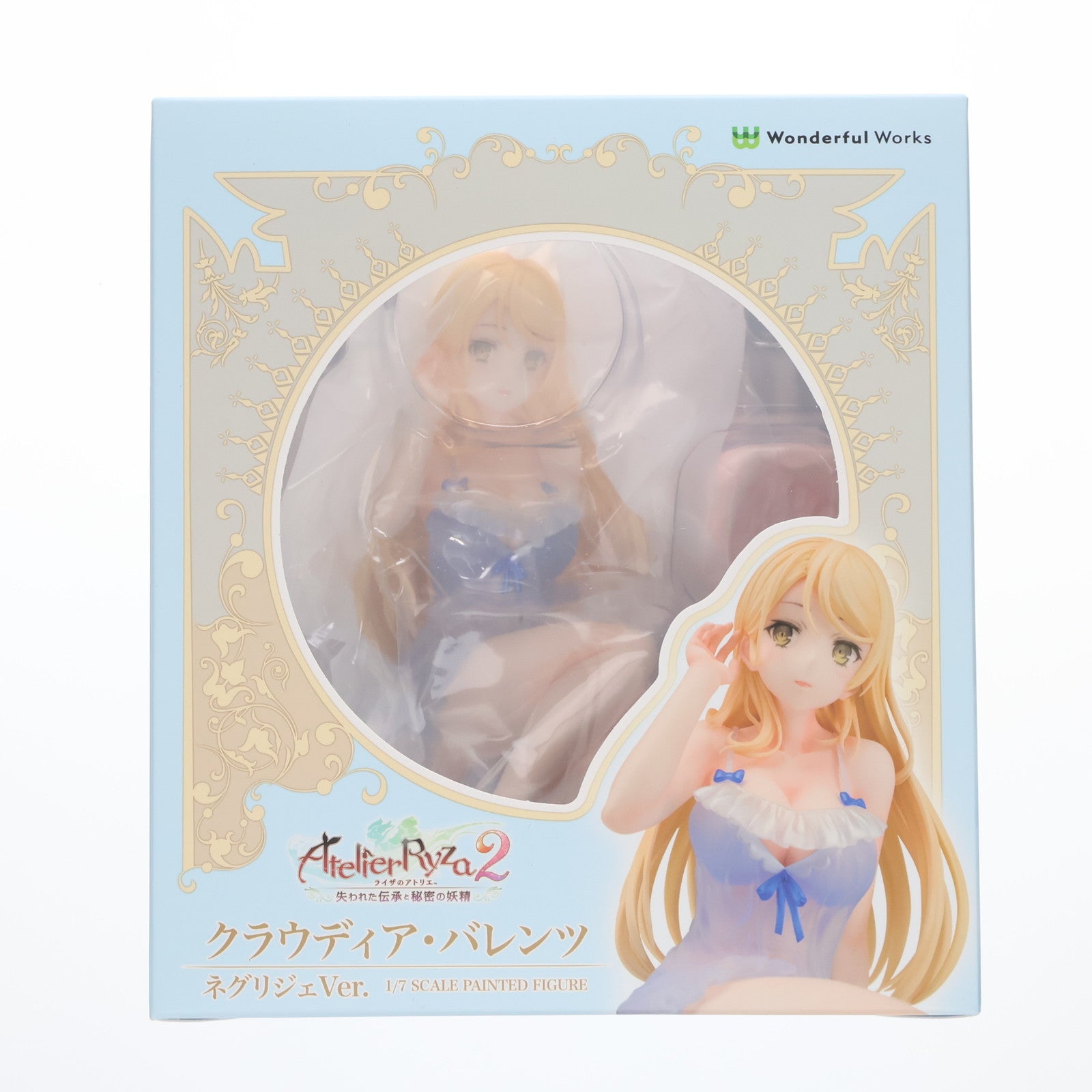 【中古即納】[FIG] クラウディア・バレンツ ネグリジェVer. ライザのアトリエ2 ～失われた伝承と秘密の妖精～ 1/7 完成品 フィギュア Wonderful Works(ワンダフルワークス)(20231129)