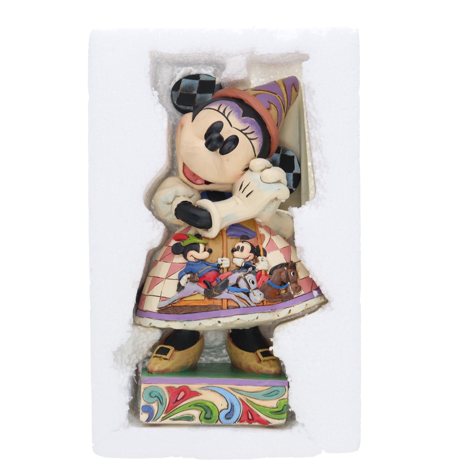 【中古即納】[FIG] ディズニー・ショーケースコレクション ディズニー・トラディションズ スタチュー ミニー 『Happily Ever After』 完成品 フィギュア(4038497) エネスコ(Enesco)(19991231)