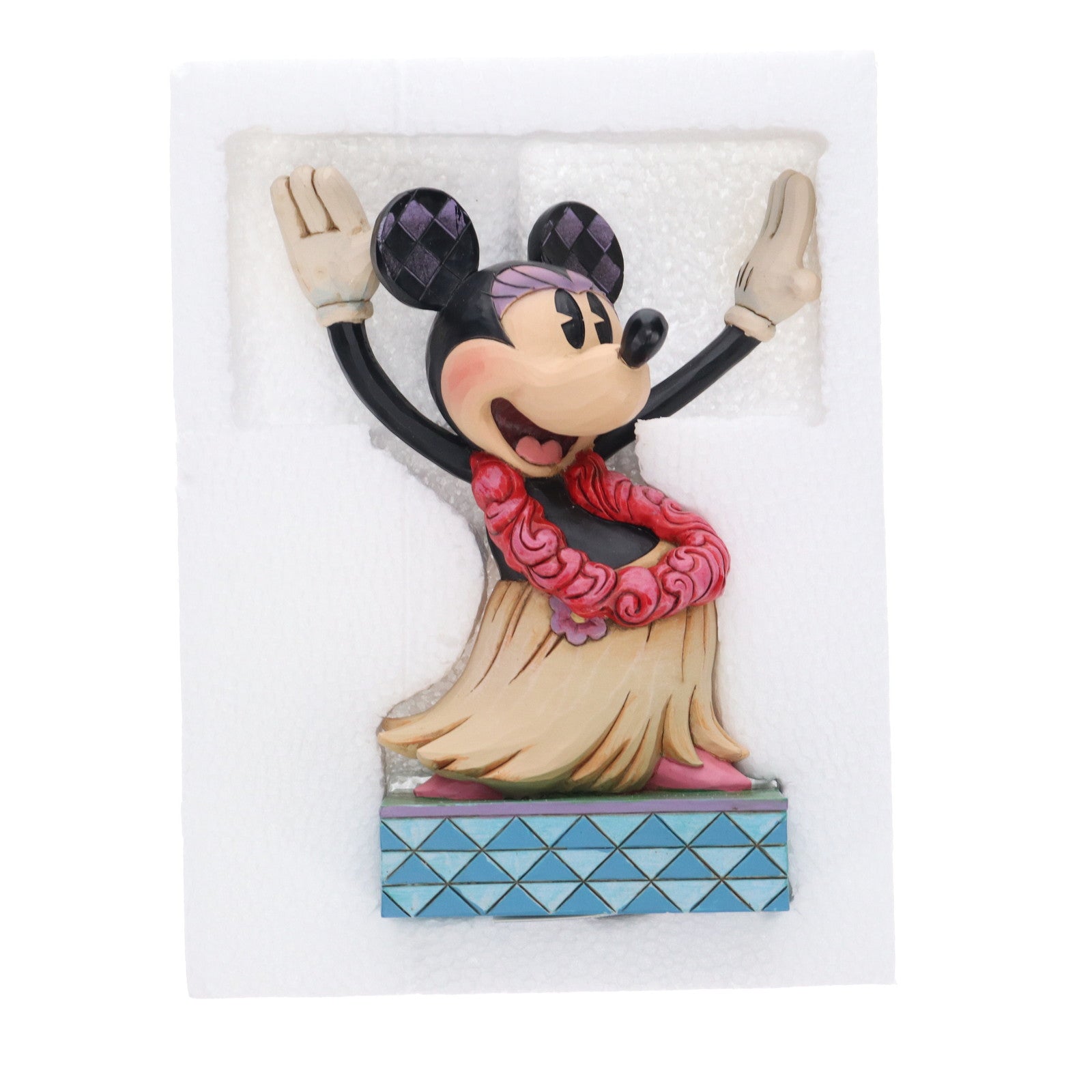 【中古即納】[FIG] ディズニー・ショーケースコレクション ディズニー・トラディションズ ミニーマウス 『Holiday Hula』 完成品 フィギュア(4032883) エネスコ(Enesco)(19991231)