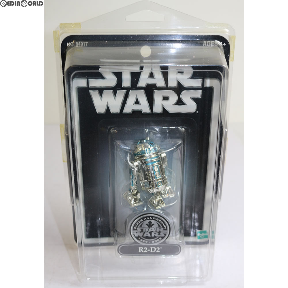 【中古即納】[FIG] トイザらス限定 スター・ウォーズ ベーシックフィギュア シルバーアニバーサリー R2-D2 完成品 フィギュア(84917) ハズブロ(20021231)