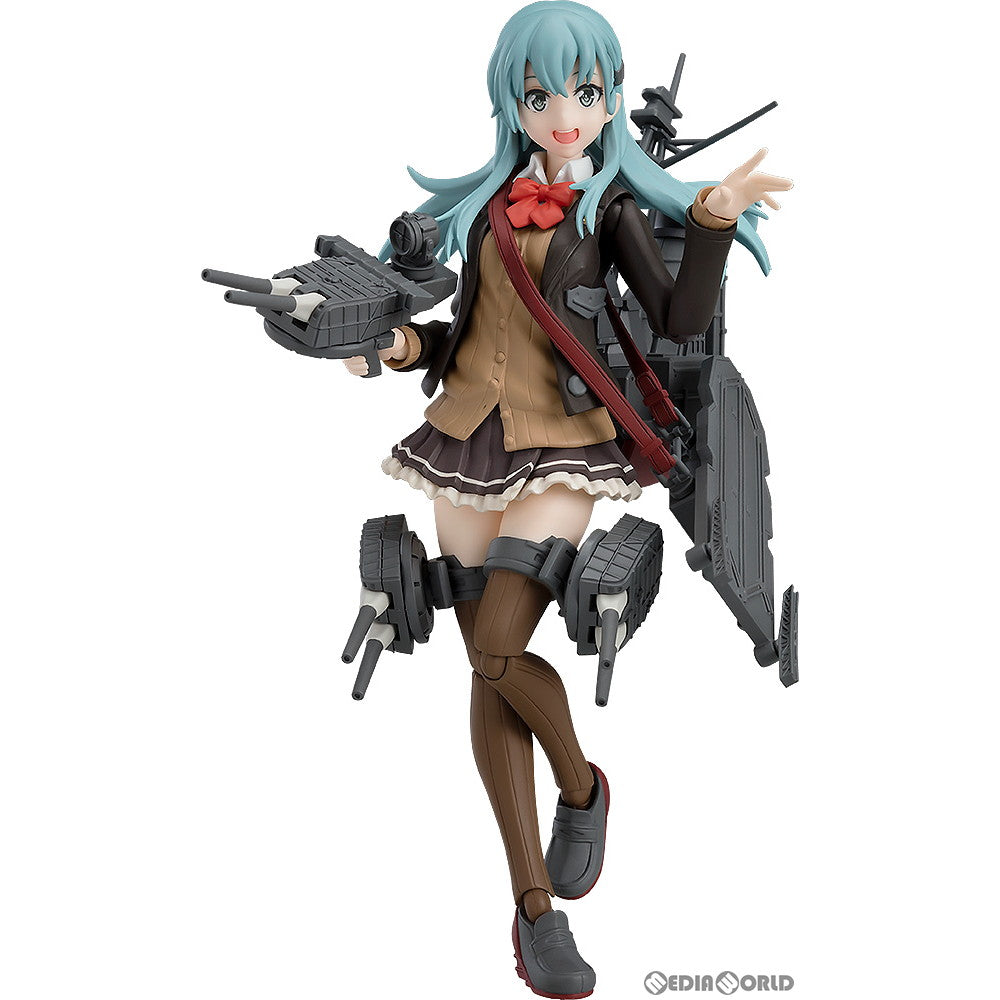 【中古即納】[FIG] GOODSMILE ONLINE SHOP限定特典付属 figma(フィグマ) 403 鈴谷改二(すずやかいに) 艦隊これくしょん -艦これ- 完成品 可動フィギュア マックスファクトリー(20190427)