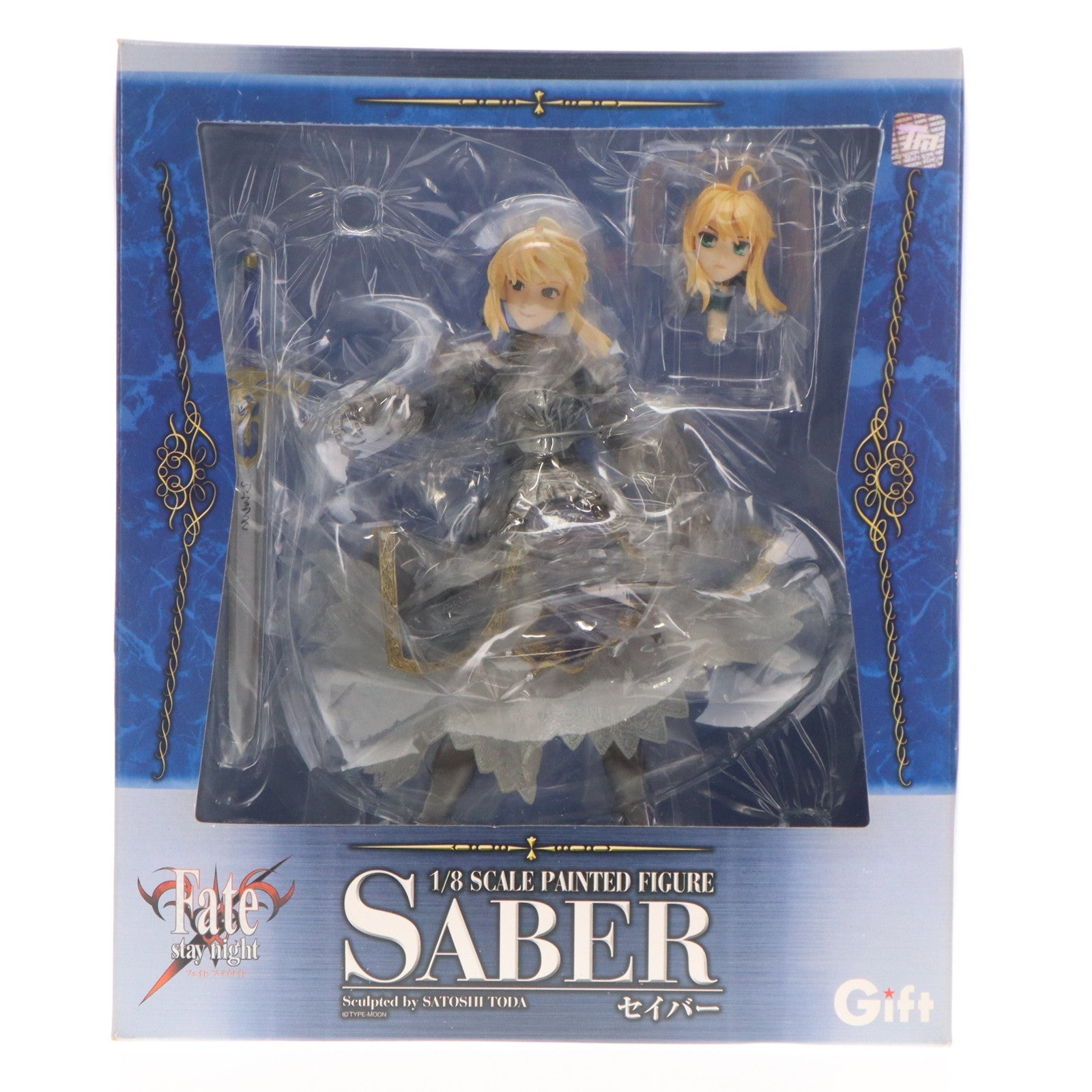 【中古即納】[FIG] セイバー Fate/stay night(フェイト/ステイナイト) 1/8 完成品 フィギュア Gift(ギフト)(20090131)