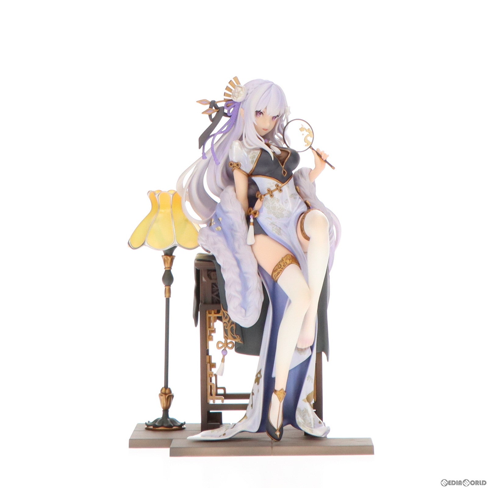 【中古即納】[FIG] カドカワストア限定 KDcolle エミリア優雅美人ver. Re:ゼロから始める異世界生活 1/7 完成品 フィギュア KADOKAWA(カドカワ)(20230331)