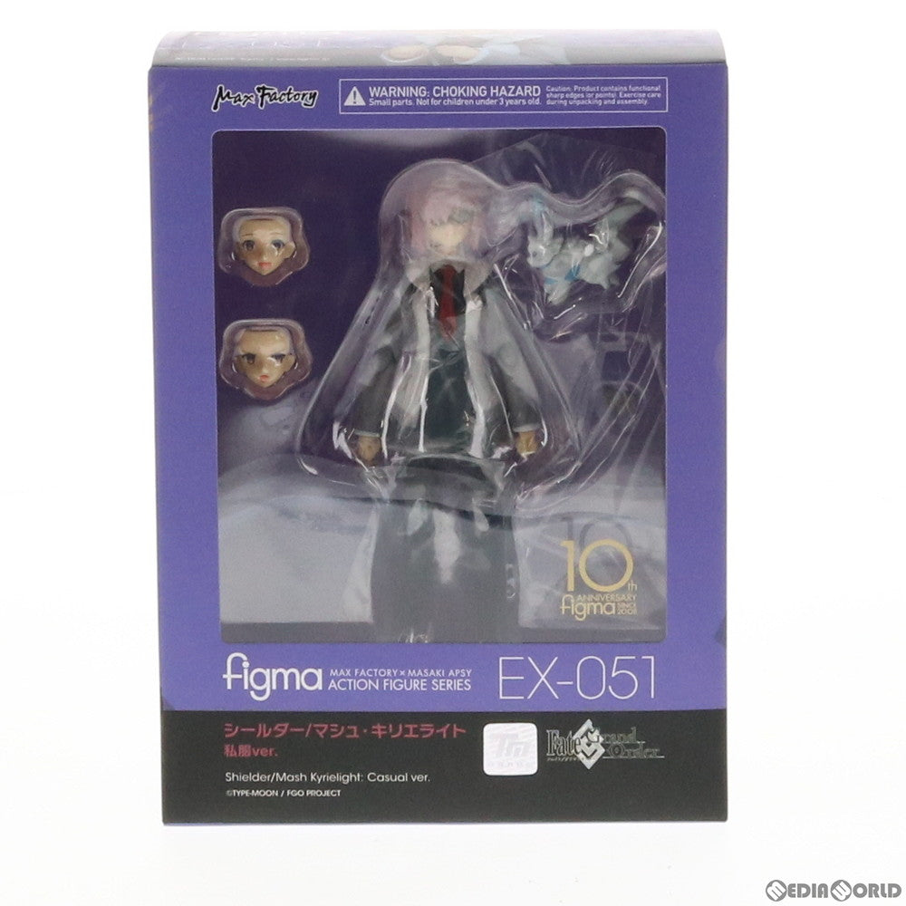 【中古即納】[FIG] figma(フィグマ) EX-051 シールダー/マシュ・キリエライト 私服ver. Fate/Grand Order(フェイト/グランドオーダー) 完成品 可動フィギュア 一部イベント&GOODSMILE ONLINE SHOP限定 マックスファクトリー(20180728)