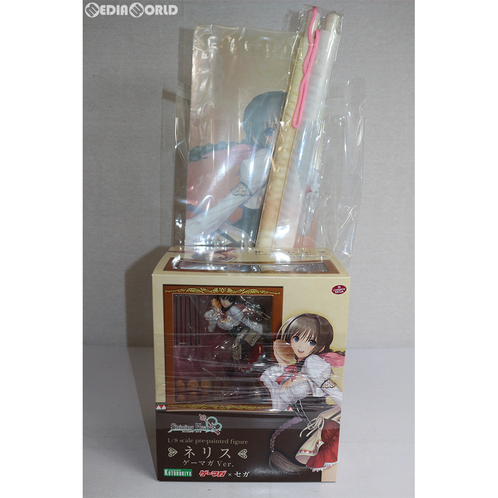 【中古即納】[FIG] ゲーマガ誌上通販&SBCr SHOP限定特典付属 ネリス ゲーマガVer. シャイニング・ハーツ 1/8 完成品 フィギュア コトブキヤ(20120125)