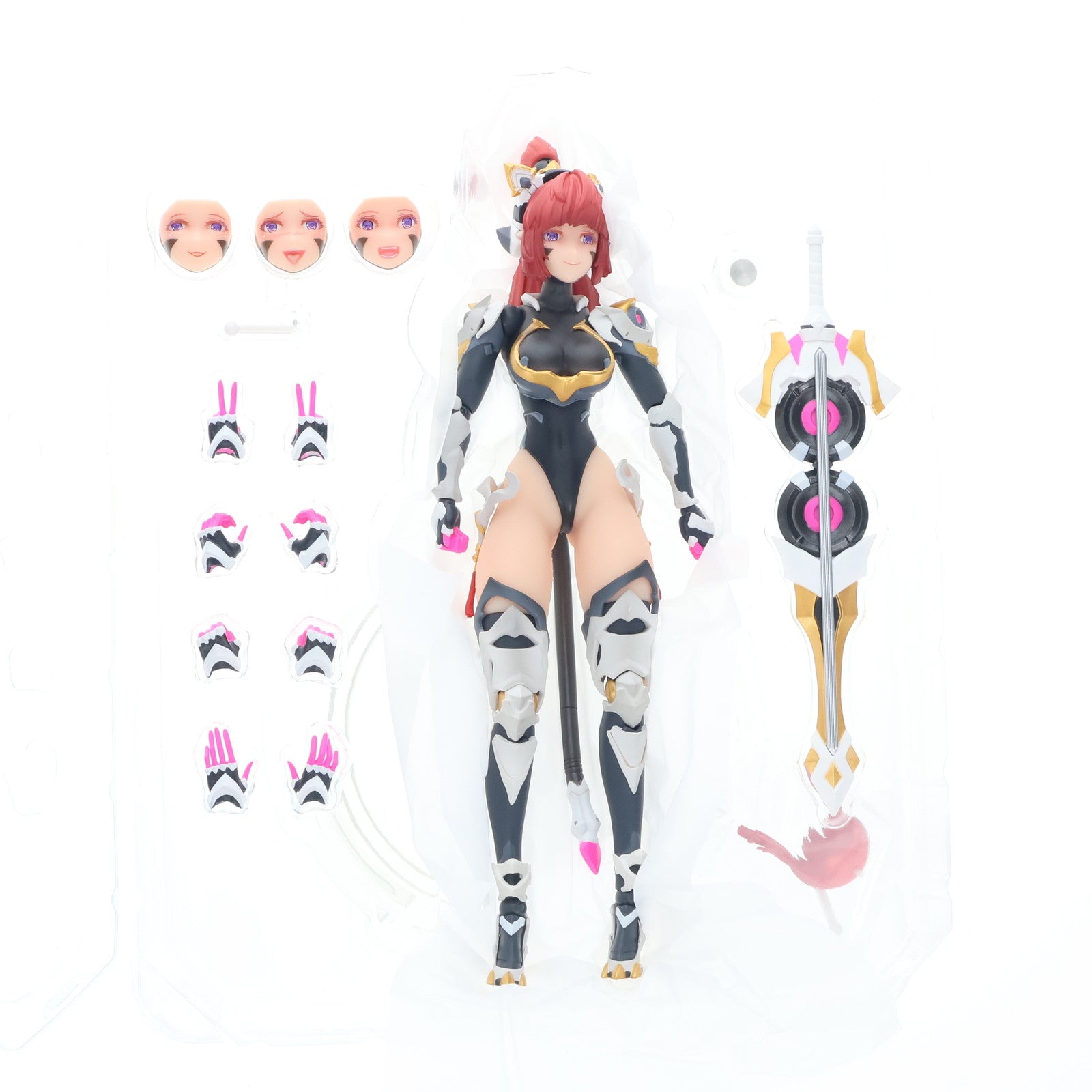 【中古即納】[FIG] イラストカード無し ヒマワリ サイエンス・キャット・レディー・チーム 001 サンフラワー 1/9 完成品 可動フィギュア 大火鳥玩具(20230914)