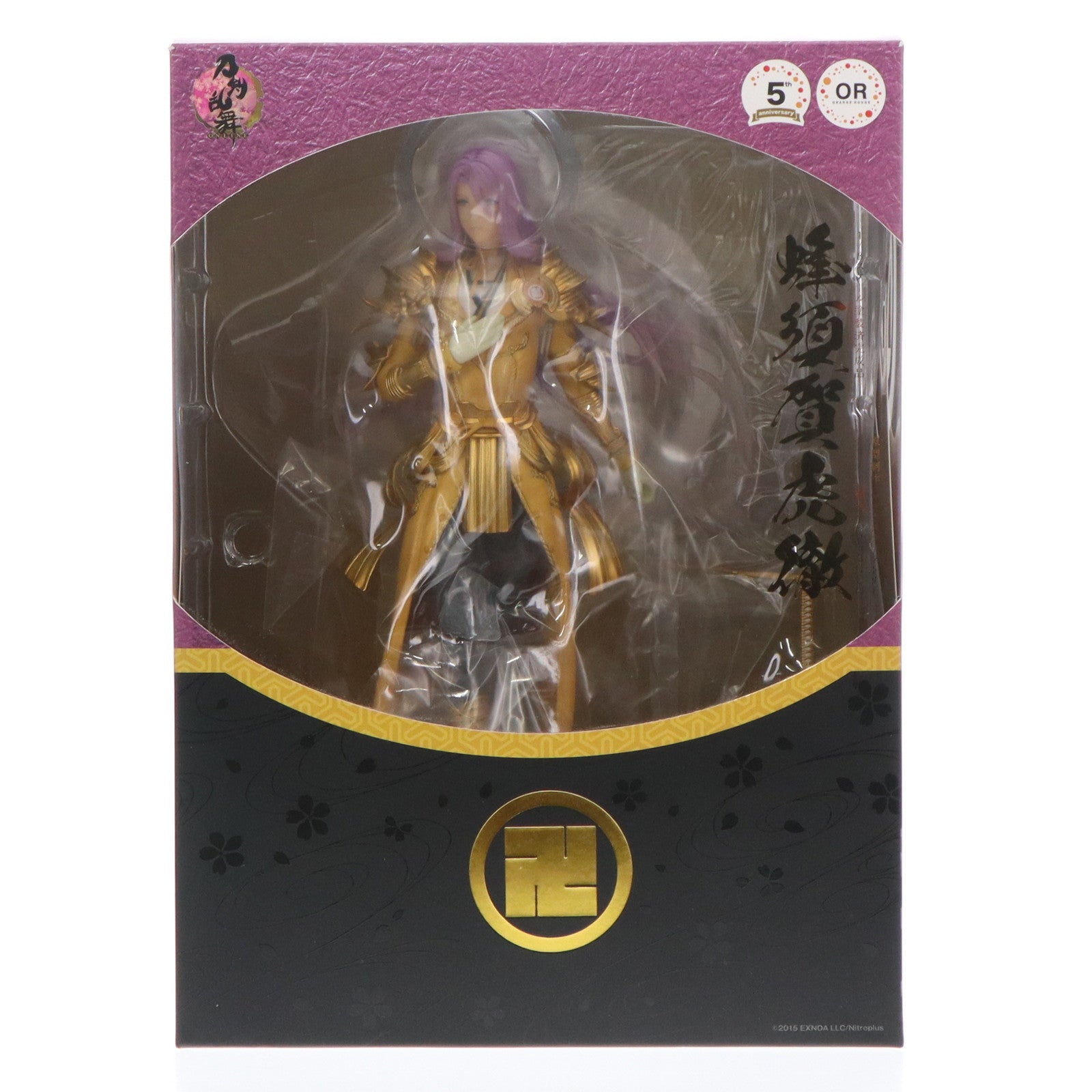 【中古即納】[FIG] GOODSMILE ONLINE SHOP限定 特典無し ワンホビセレクション 蜂須賀虎徹(はちすかこてつ) 刀剣乱舞-ONLINE- 1/8 完成品 フィギュア オランジュ・ルージュ(20210530)