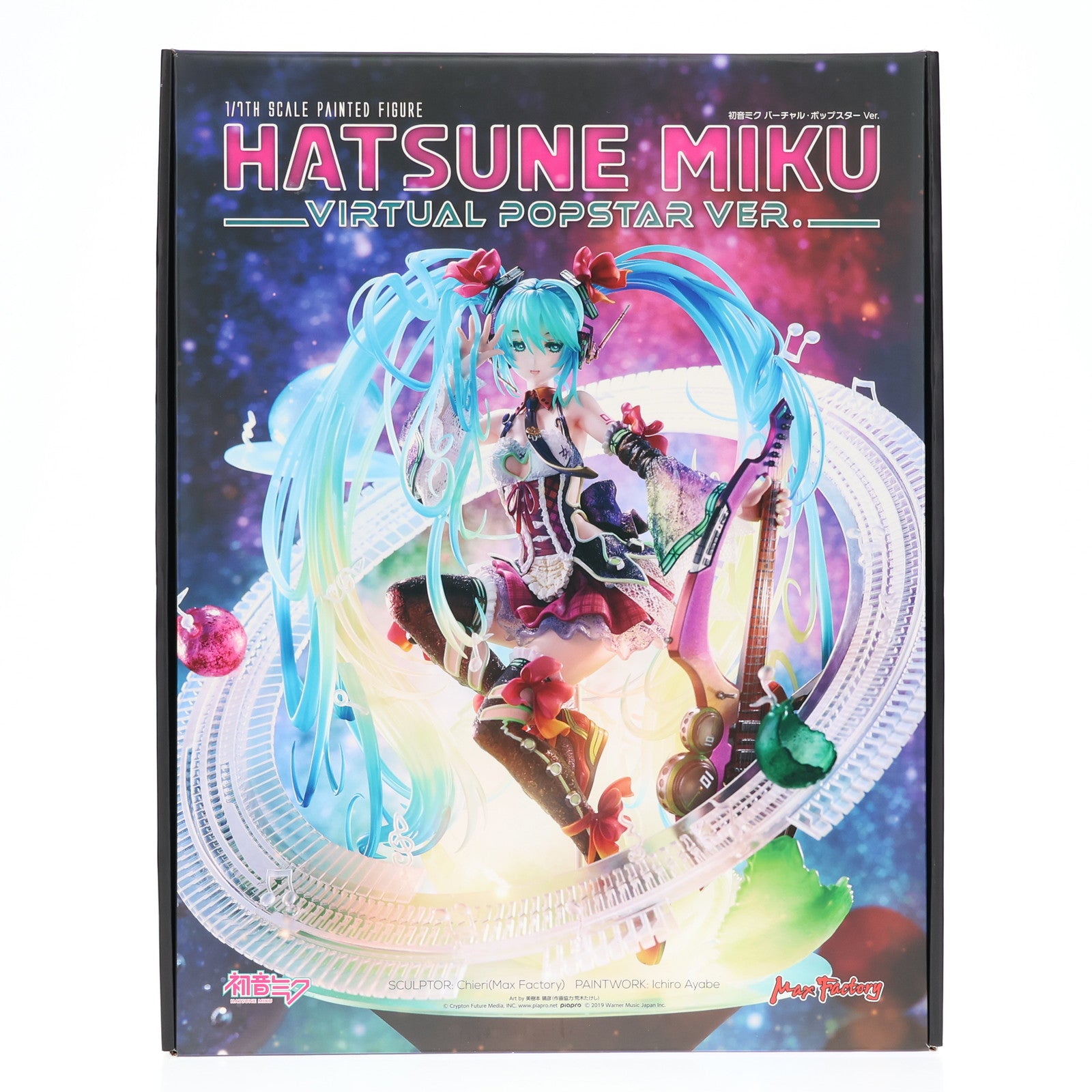 【中古即納】[FIG] 初音ミク バーチャル・ポップスター Ver. キャラクター・ボーカル・シリーズ 01 初音ミク 1/7 完成品 フィギュア GOODSMILE ONLINE SHOP&Amazon.co.jp&あみあみ限定 マックスファクトリー(20240131)