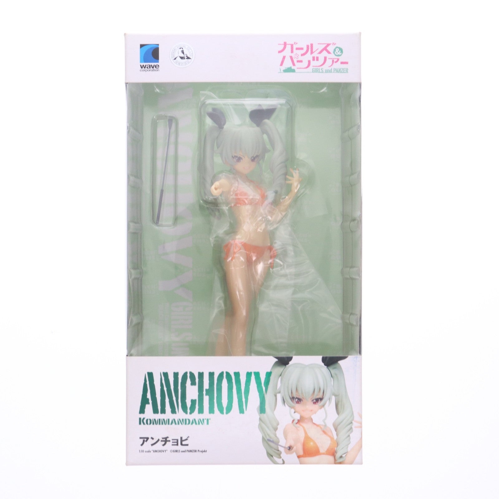【中古即納】[FIG] (再販) BEACH QUEENS(ビーチクイーンズ) アンチョビ ガールズ&パンツァー 1/10 完成品 フィギュア(NF-417) ウェーブ(WAVE)(20161223)
