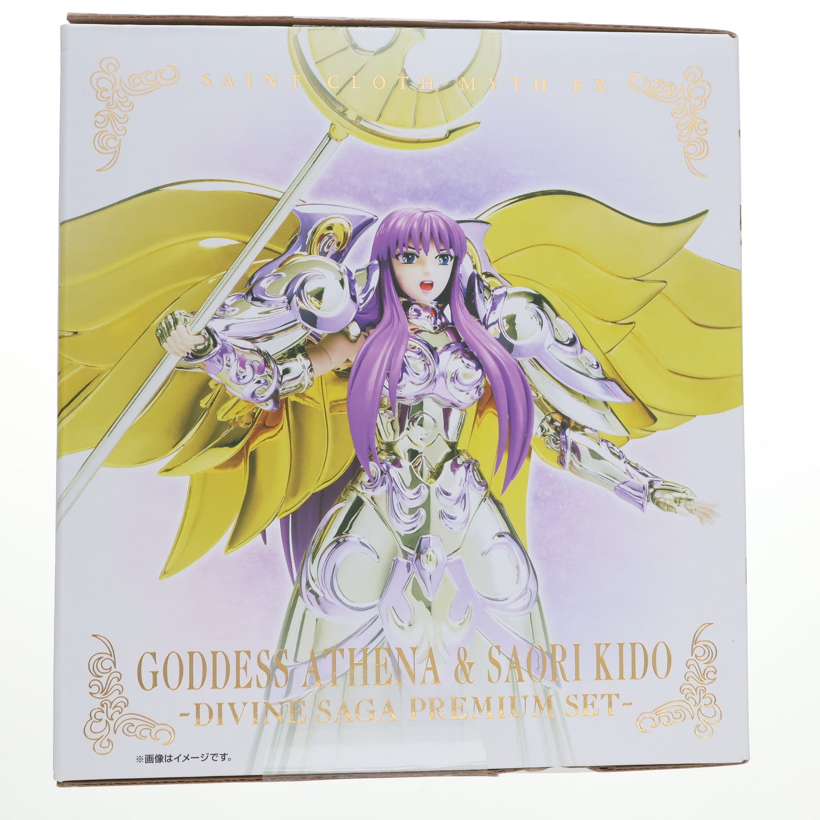 【中古即納】[FIG] 聖闘士聖衣神話EX 女神アテナ&城戸沙織(きどさおり) -ディバインサーガプレミアムセット- 聖闘士星矢 完成品 可動フィギュア バンダイスピリッツ(20231223)