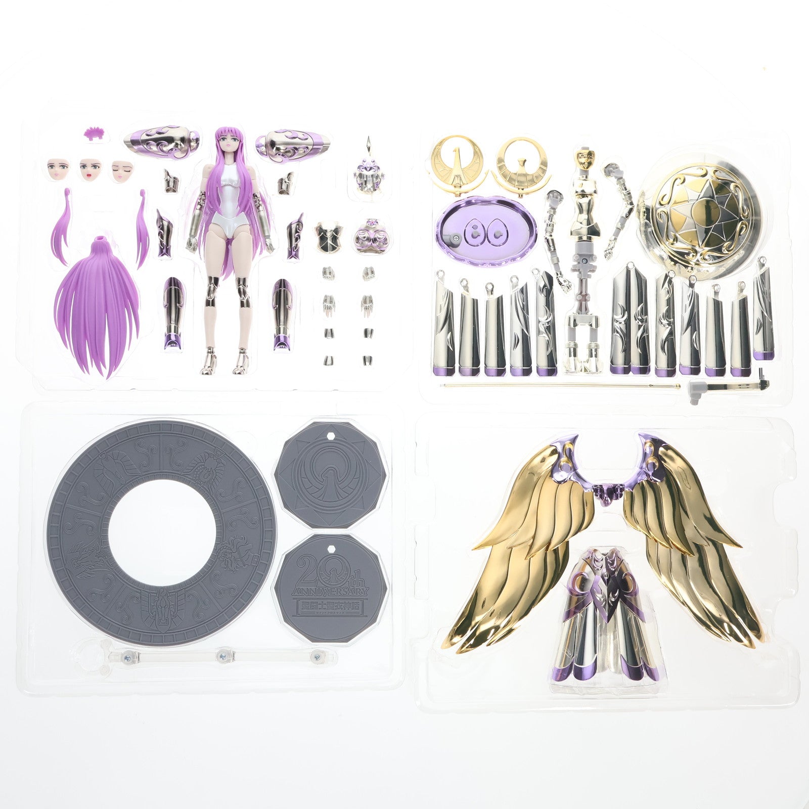【中古即納】[FIG] 聖闘士聖衣神話EX 女神アテナ&城戸沙織(きどさおり) -ディバインサーガプレミアムセット- 聖闘士星矢 完成品 可動フィギュア バンダイスピリッツ(20231223)