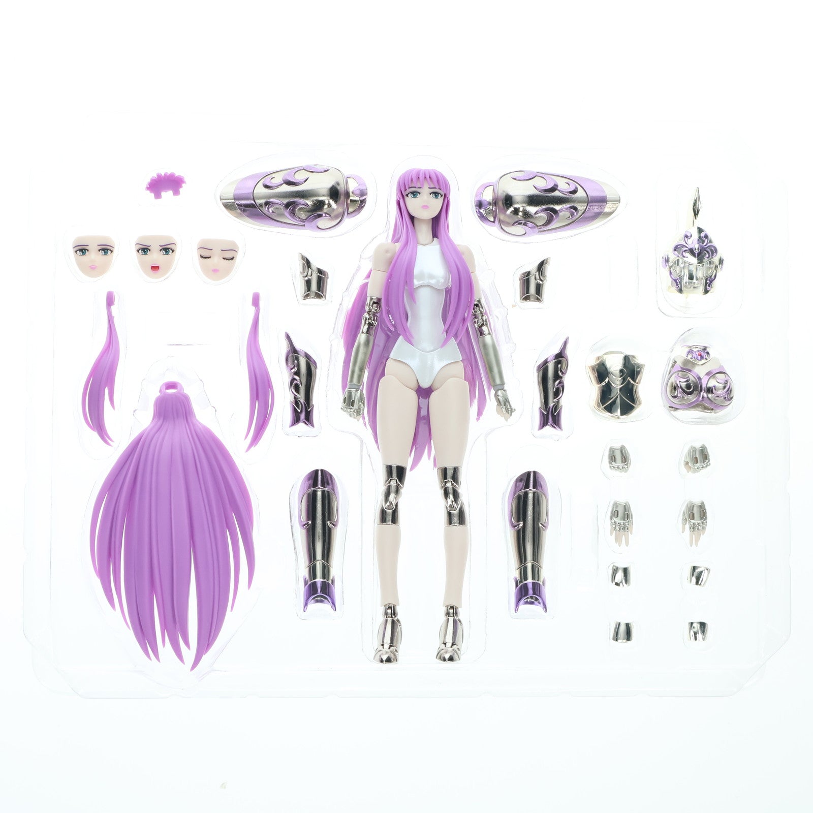【中古即納】[FIG] 聖闘士聖衣神話EX 女神アテナ&城戸沙織(きどさおり) -ディバインサーガプレミアムセット- 聖闘士星矢 完成品 可動フィギュア バンダイスピリッツ(20231223)