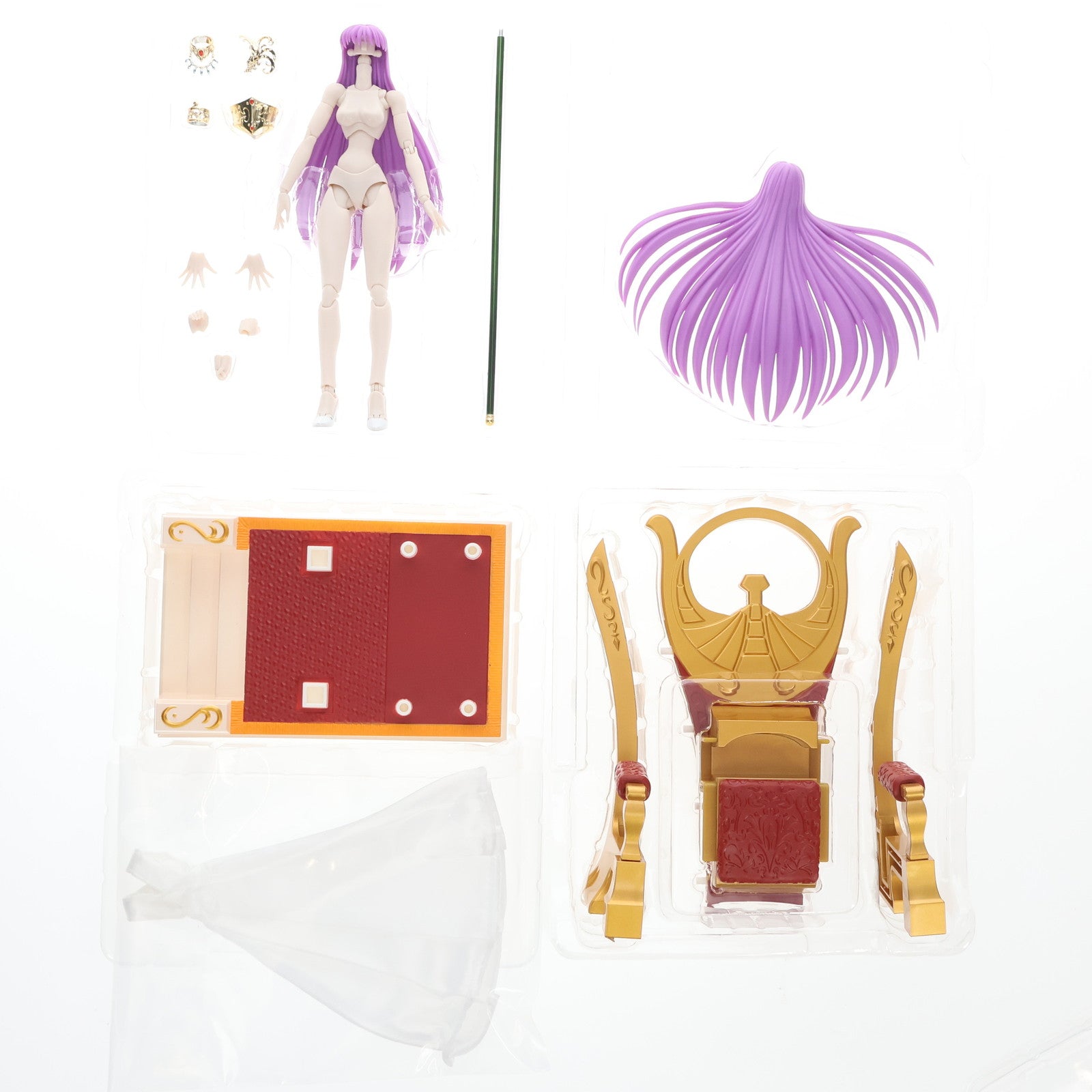 【中古即納】[FIG] 聖闘士聖衣神話EX 女神アテナ&城戸沙織(きどさおり) -ディバインサーガプレミアムセット- 聖闘士星矢 完成品 可動フィギュア バンダイスピリッツ(20231223)