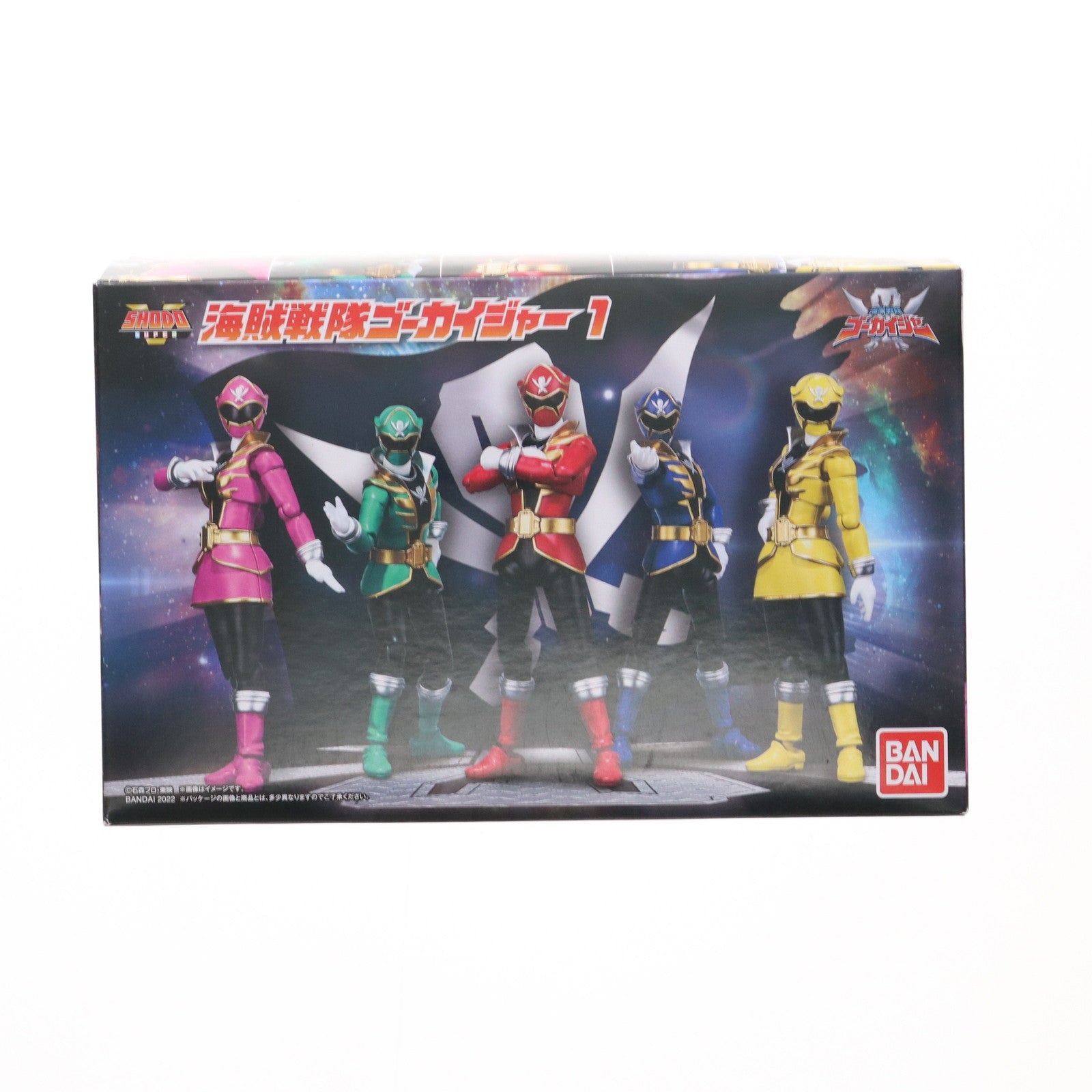 【中古即納】[FIG] (食玩) プレミアムバンダイ限定 SHODO SUPER 海賊戦隊ゴーカイジャー1 可動フィギュア バンダイ(20220725)