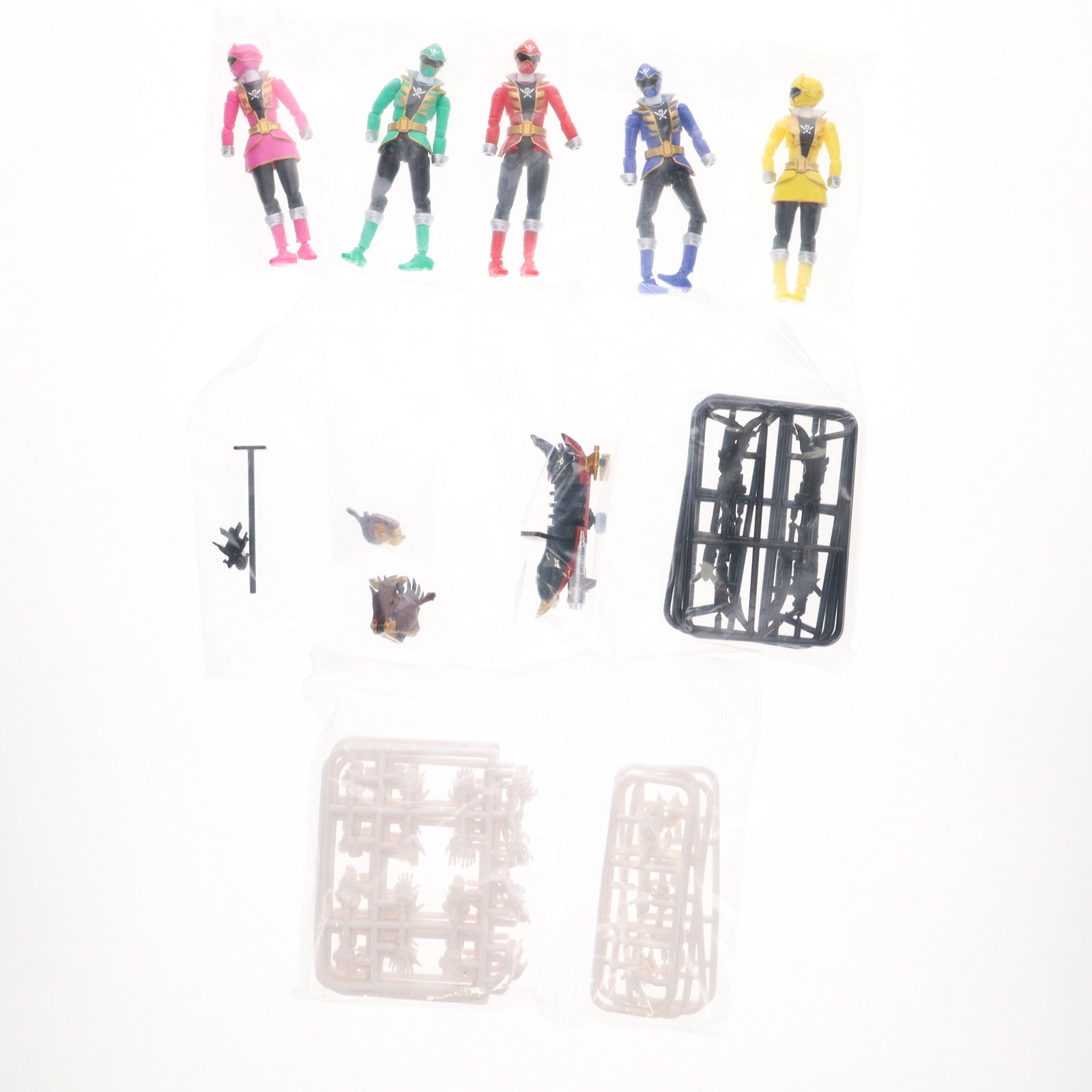 【中古即納】[FIG] (食玩) プレミアムバンダイ限定 SHODO SUPER 海賊戦隊ゴーカイジャー1 可動フィギュア バンダイ(20220725)