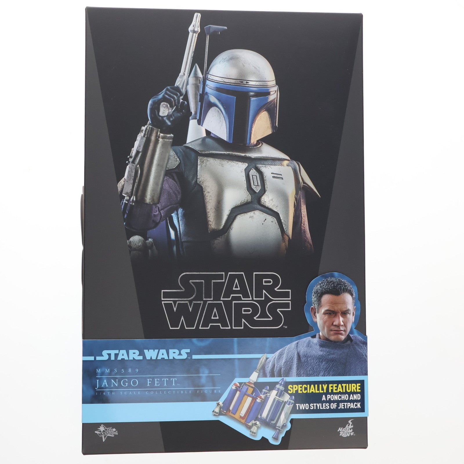 【中古即納】[FIG] ムービー・マスターピース ジャンゴ・フェット STAR WARS(スター・ウォーズ) エピソード2/クローンの攻撃 1/6 完成品 可動フィギュア(MM#589) ホットトイズ(20220629)
