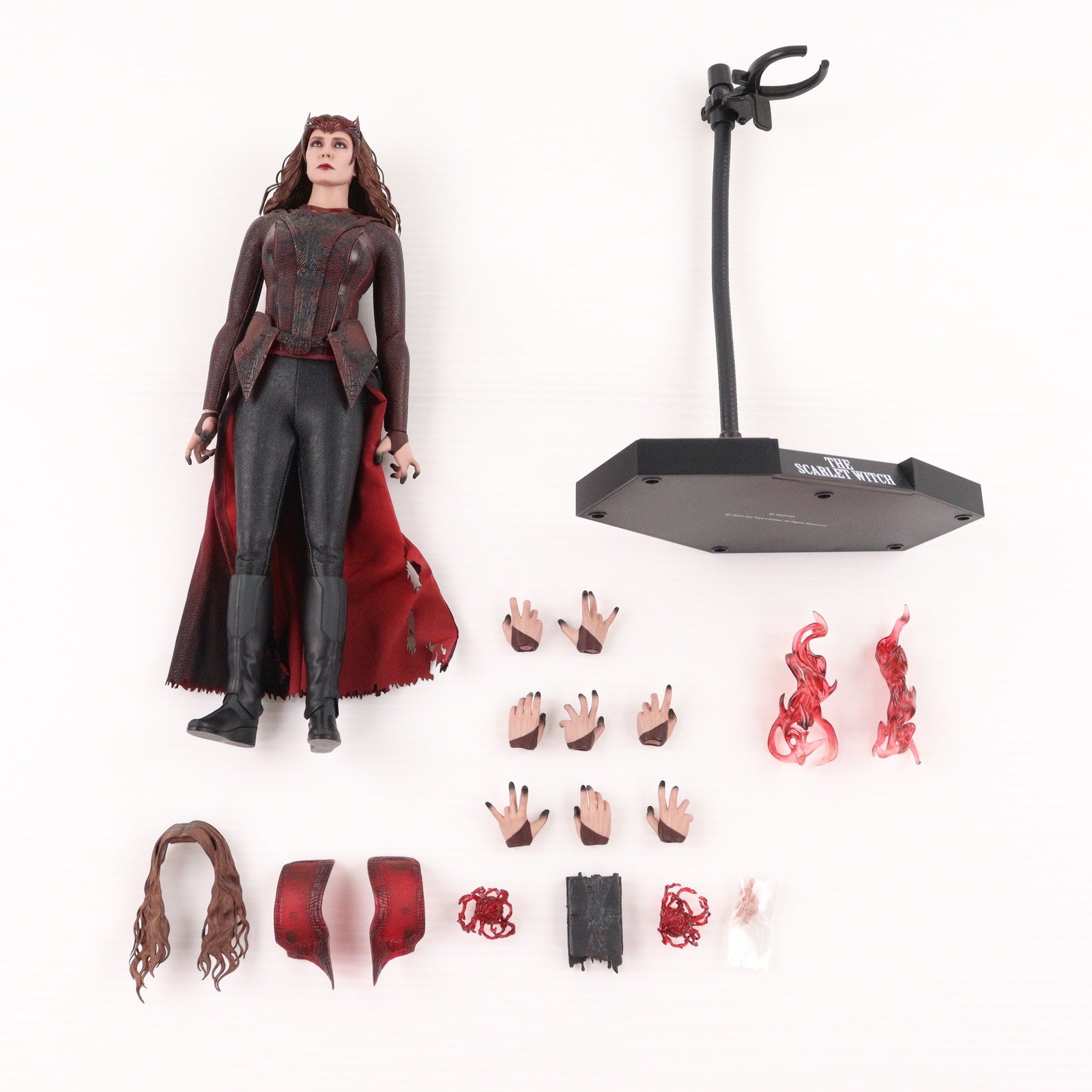 【中古即納】[FIG] ムービー・マスターピース スカーレット・ウィッチ ドクター・ストレンジ/マルチバース・オブ・マッドネス 1/6 完成品 アクションフィギュア(MMS652) ホットトイズ(20240430)