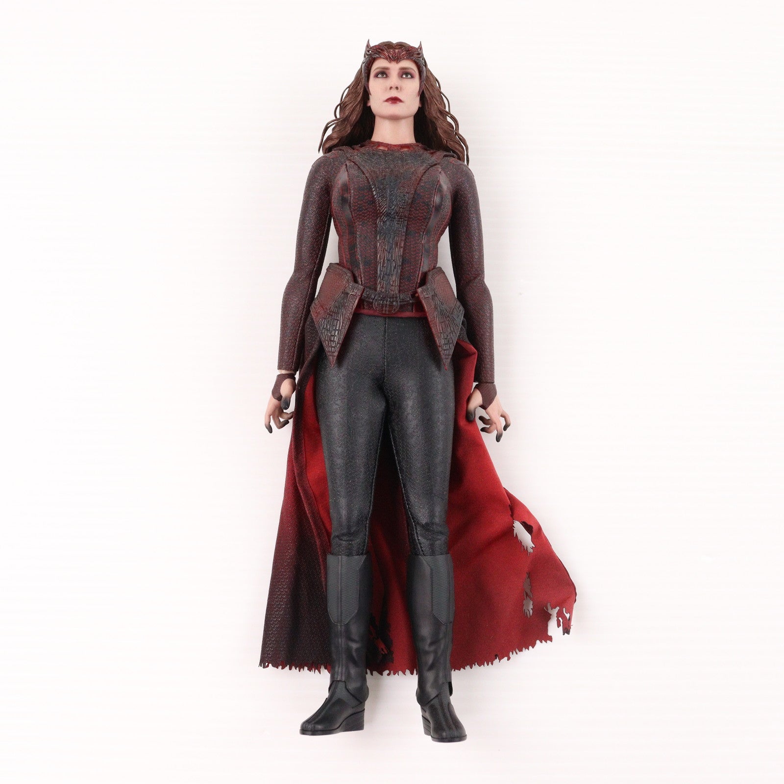 【中古即納】[FIG] ムービー・マスターピース スカーレット・ウィッチ ドクター・ストレンジ/マルチバース・オブ・マッドネス 1/6 完成品 アクションフィギュア(MMS652) ホットトイズ(20240430)