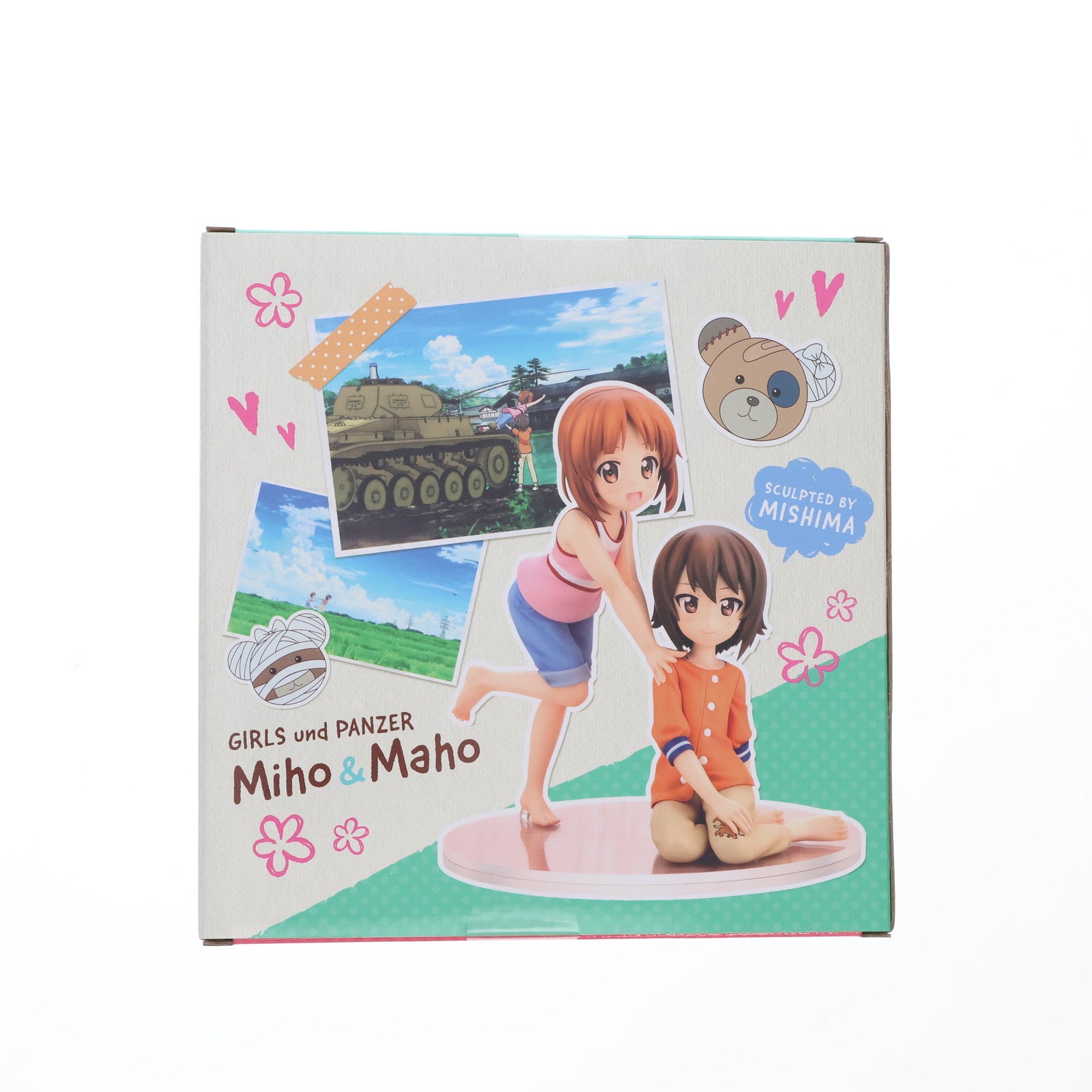 【中古即納】[FIG] コトブキヤショップ&A-on STORE限定 西住みほ&西住まほ(にしずみみほ&にしずみまほ) 10 years Memory DX版 ガールズ&パンツァー 劇場版 1/7 完成品 フィギュア(PV077) コトブキヤ(20230630)