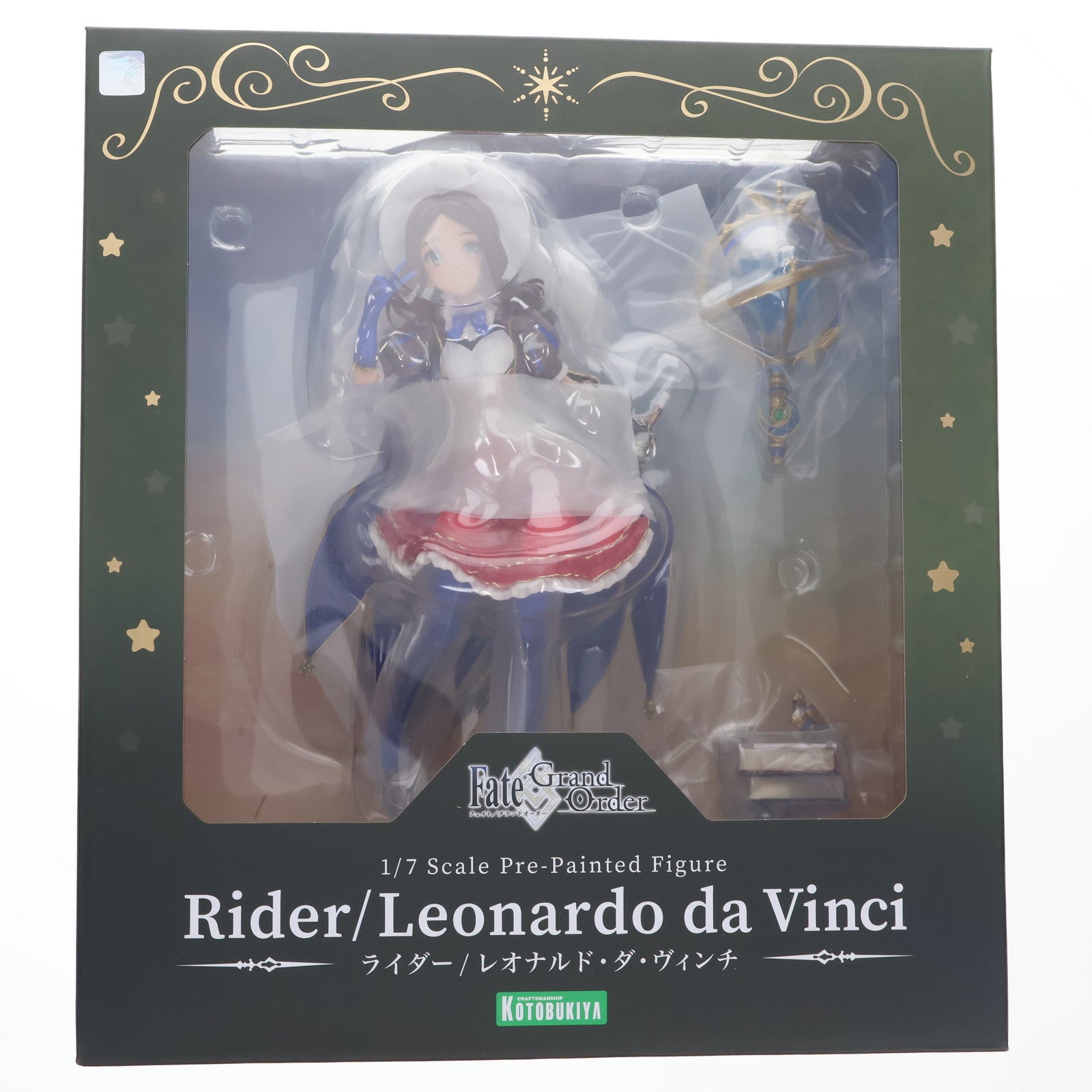 【中古即納】[FIG] ライダー/レオナルド・ダ・ヴィンチ Fate/Grand Order(フェイト/グランドオーダー) 1/7 完成品 フィギュア(PV008) コトブキヤ(20231119)